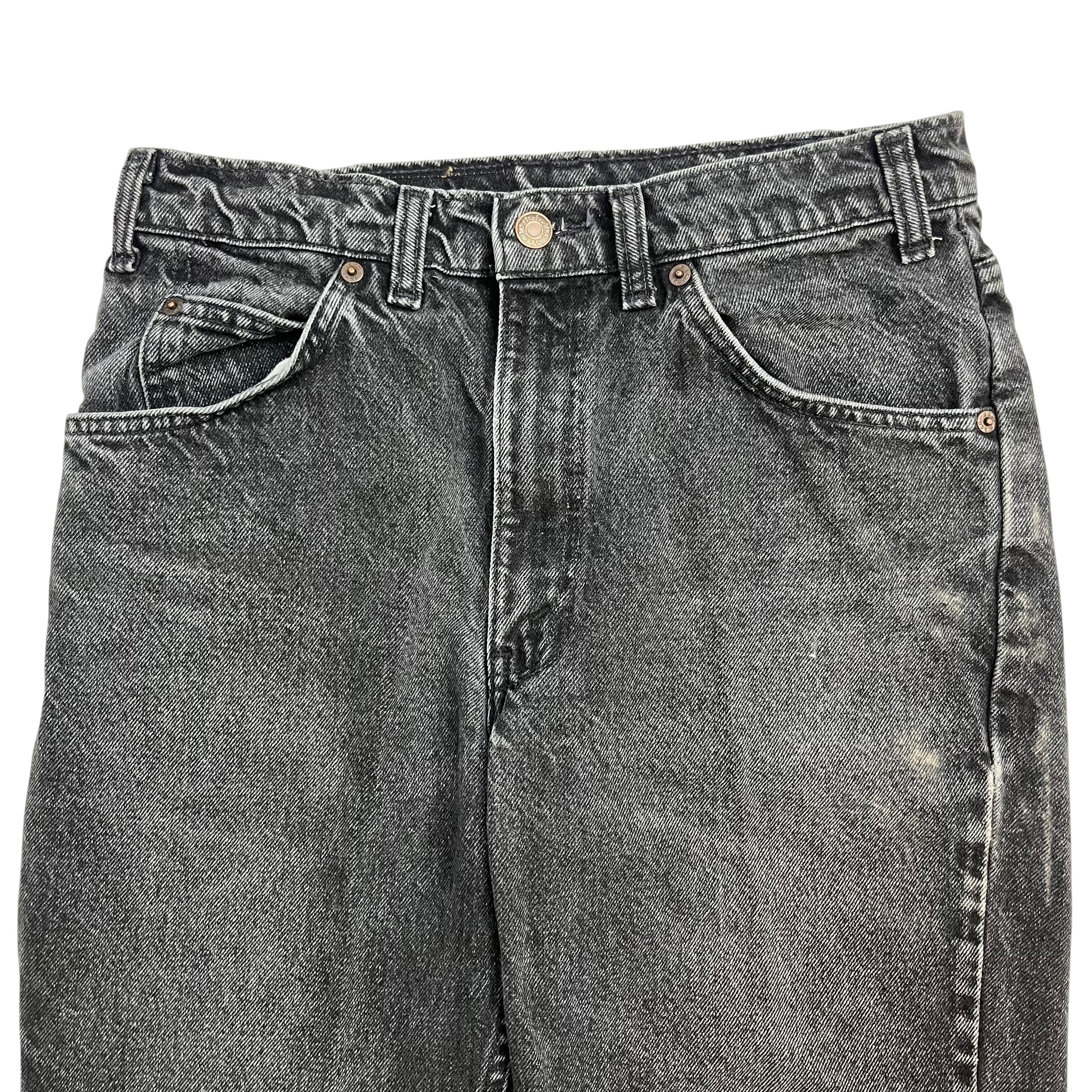 Vintage Levi’s Orange Tab 506 Denim Pants Faded Black