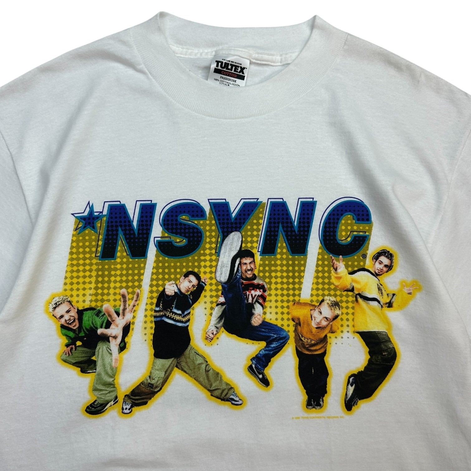 1999 N Sync Tee White
