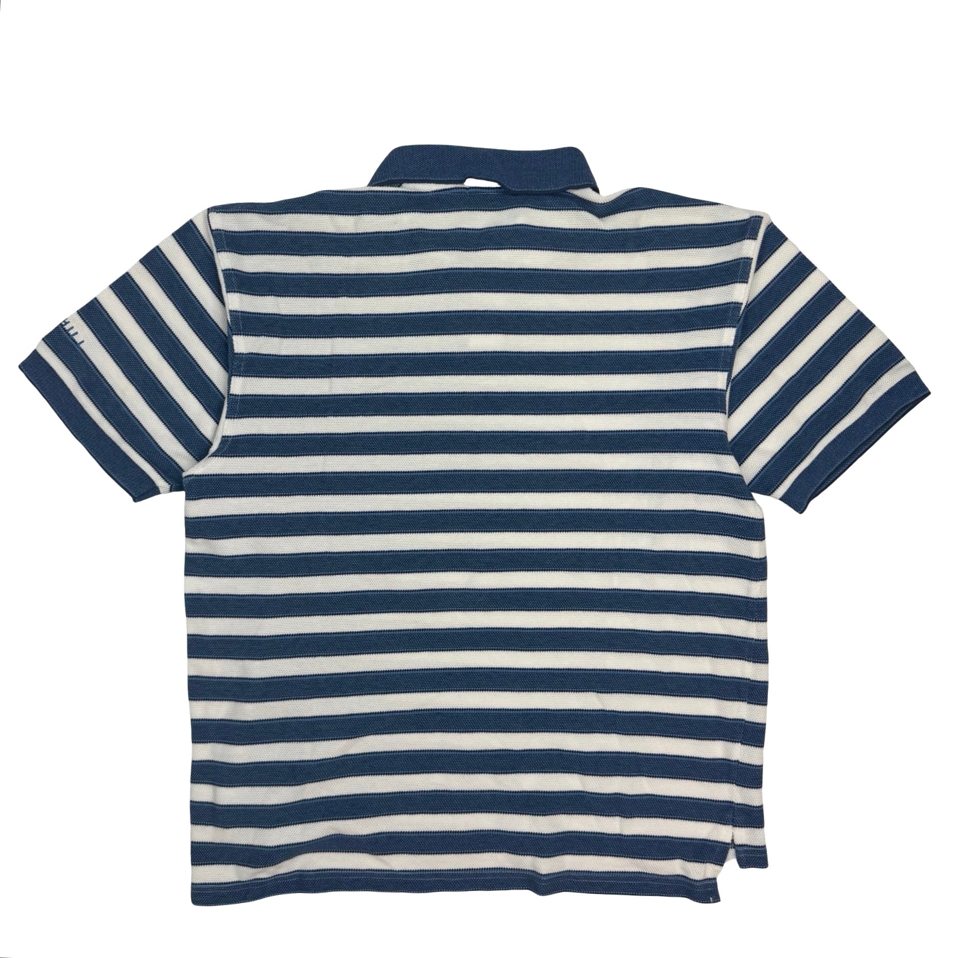 Vintage Twinhill Golf Company Striped Polo Blue/White