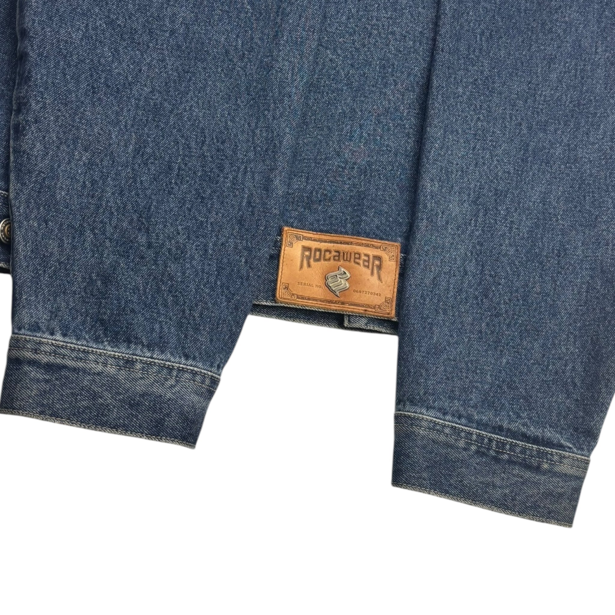 Vintage Rocawear Medium Wash Denim Jacket