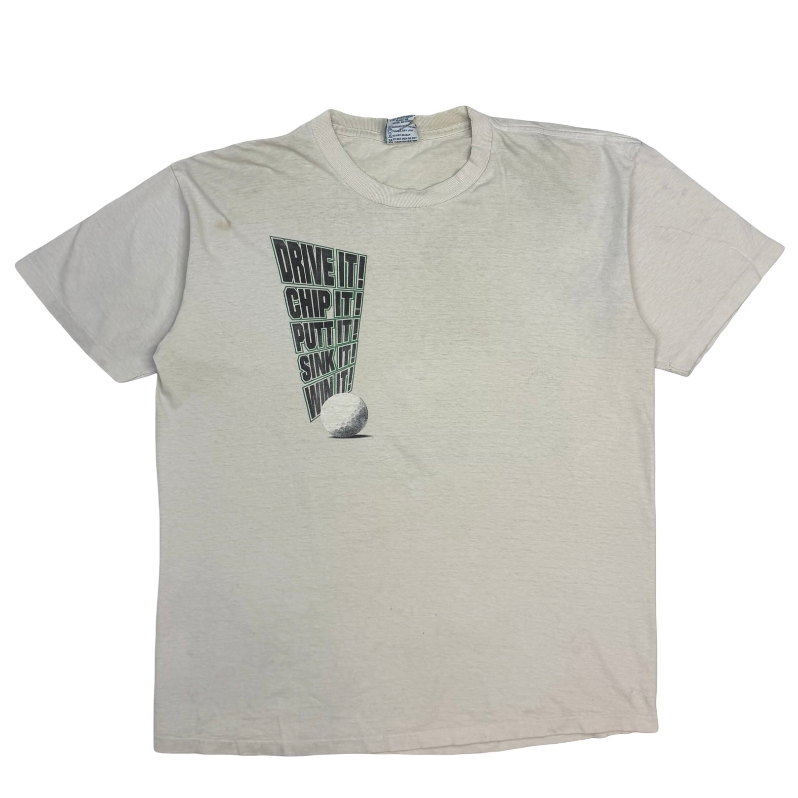 1994 “Drive it! Chip It! Putt It!…” Golf Tee White
