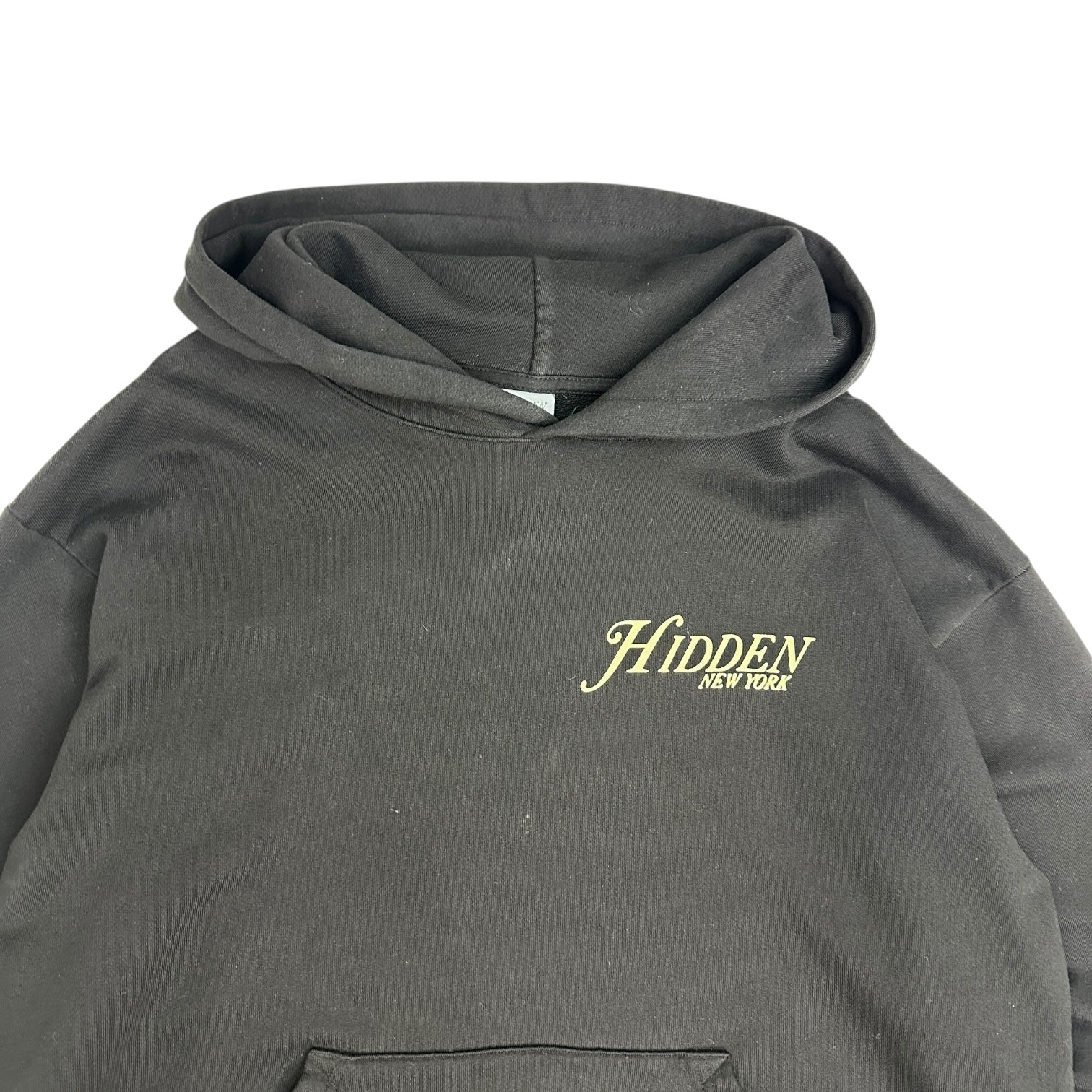 Hidden NY Leaves Hoodie Black