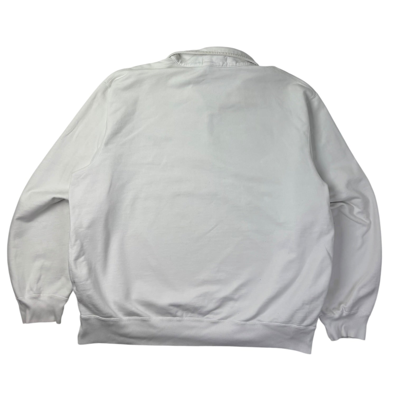 Vintage Polo Sport Quarter Zip White