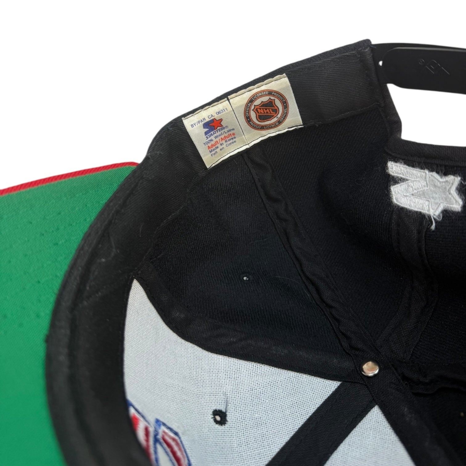Vintage Montreal Canadiens Starter Wool Two Tone Snapback