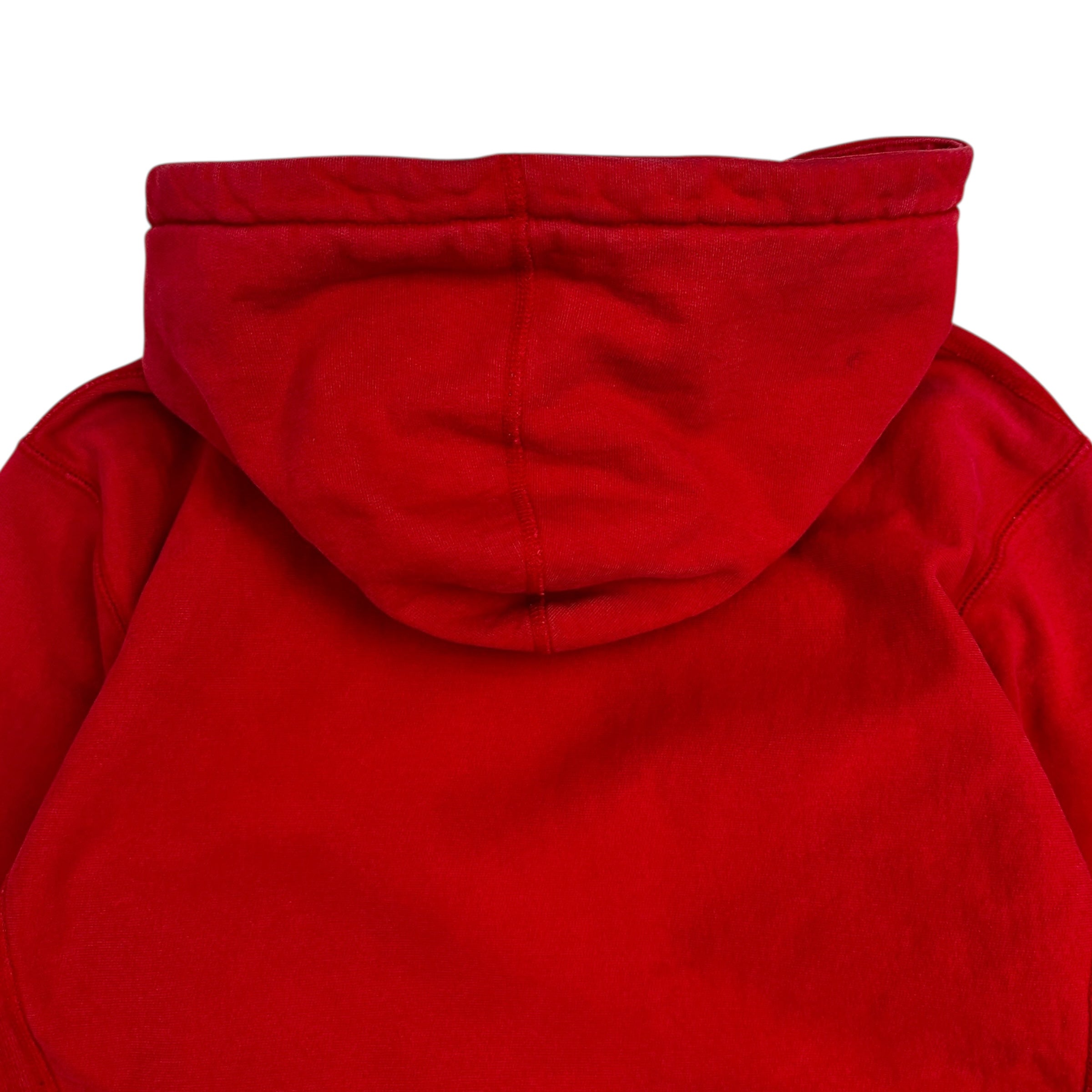 Supreme Metallic Arc Hoodie Red