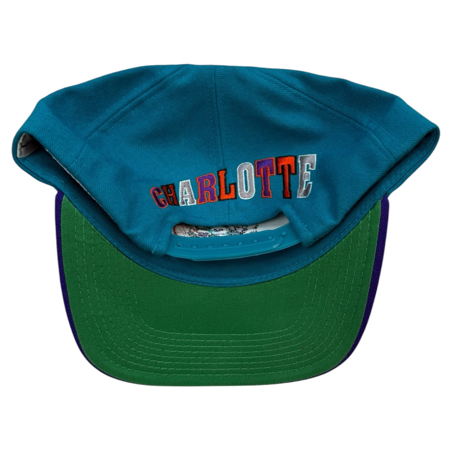 Vintage Charolette Hornets Wool Snapback