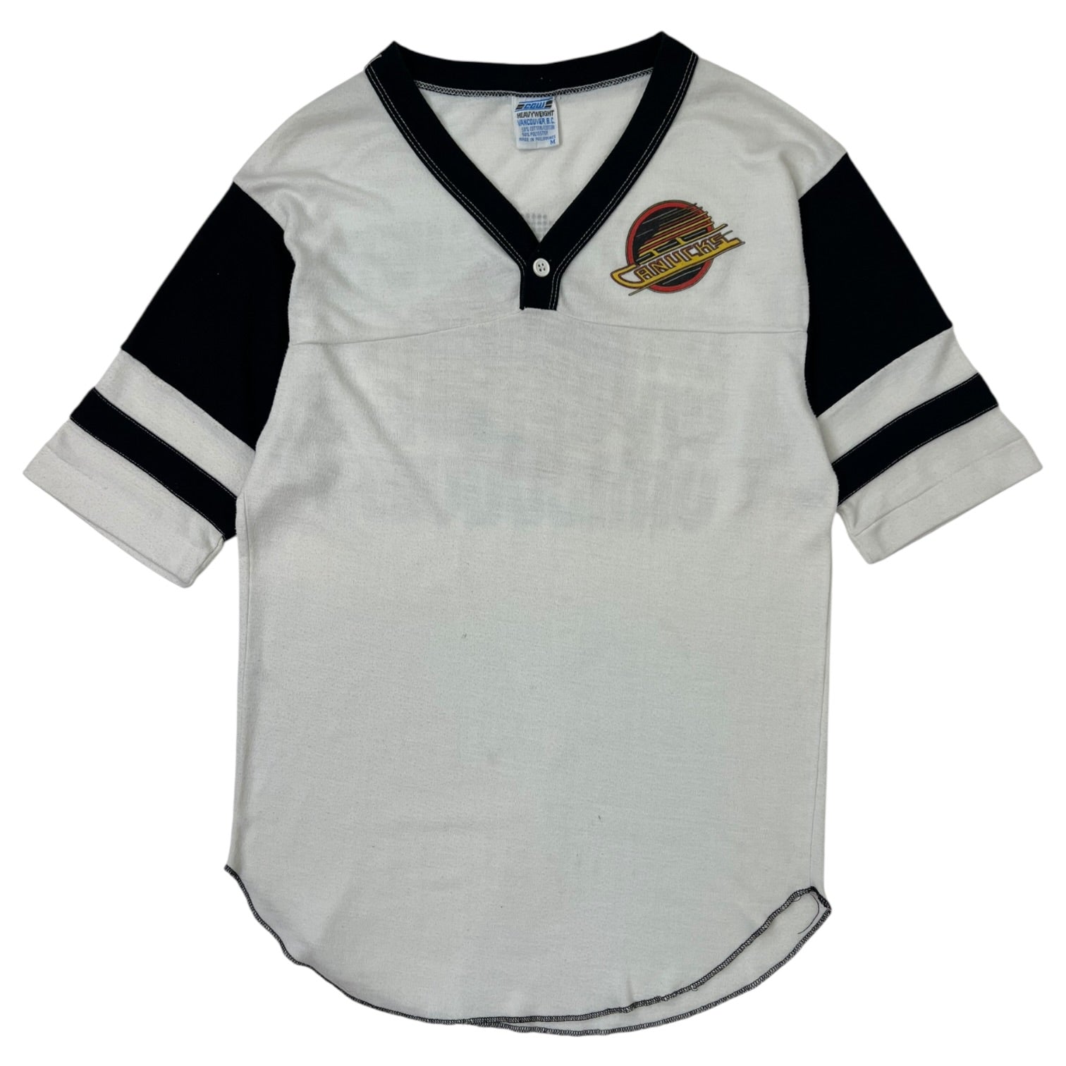 Vintage Vancouver Canucks “Flying Logo” T-Shirt White
