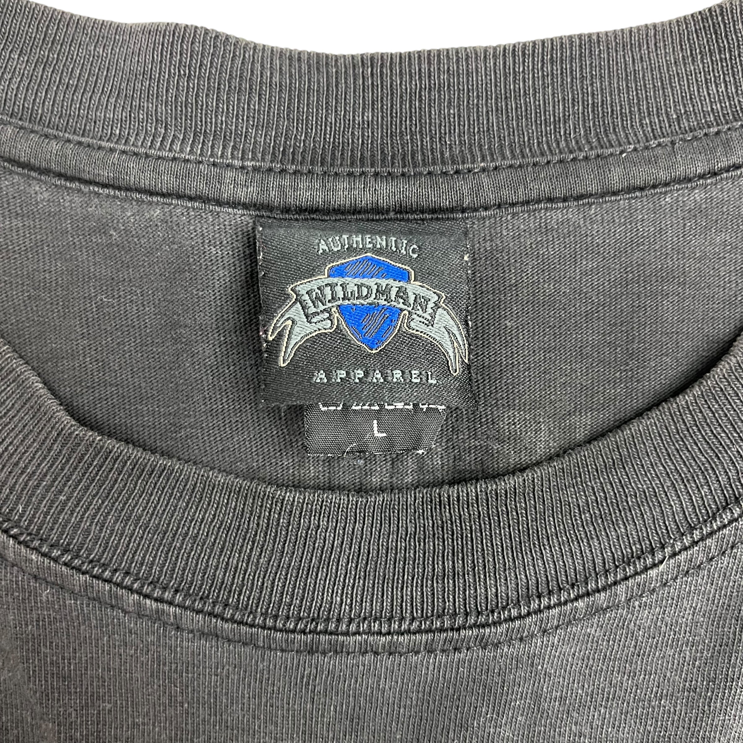 2002 New World Order WWF Wrestling Tee Black