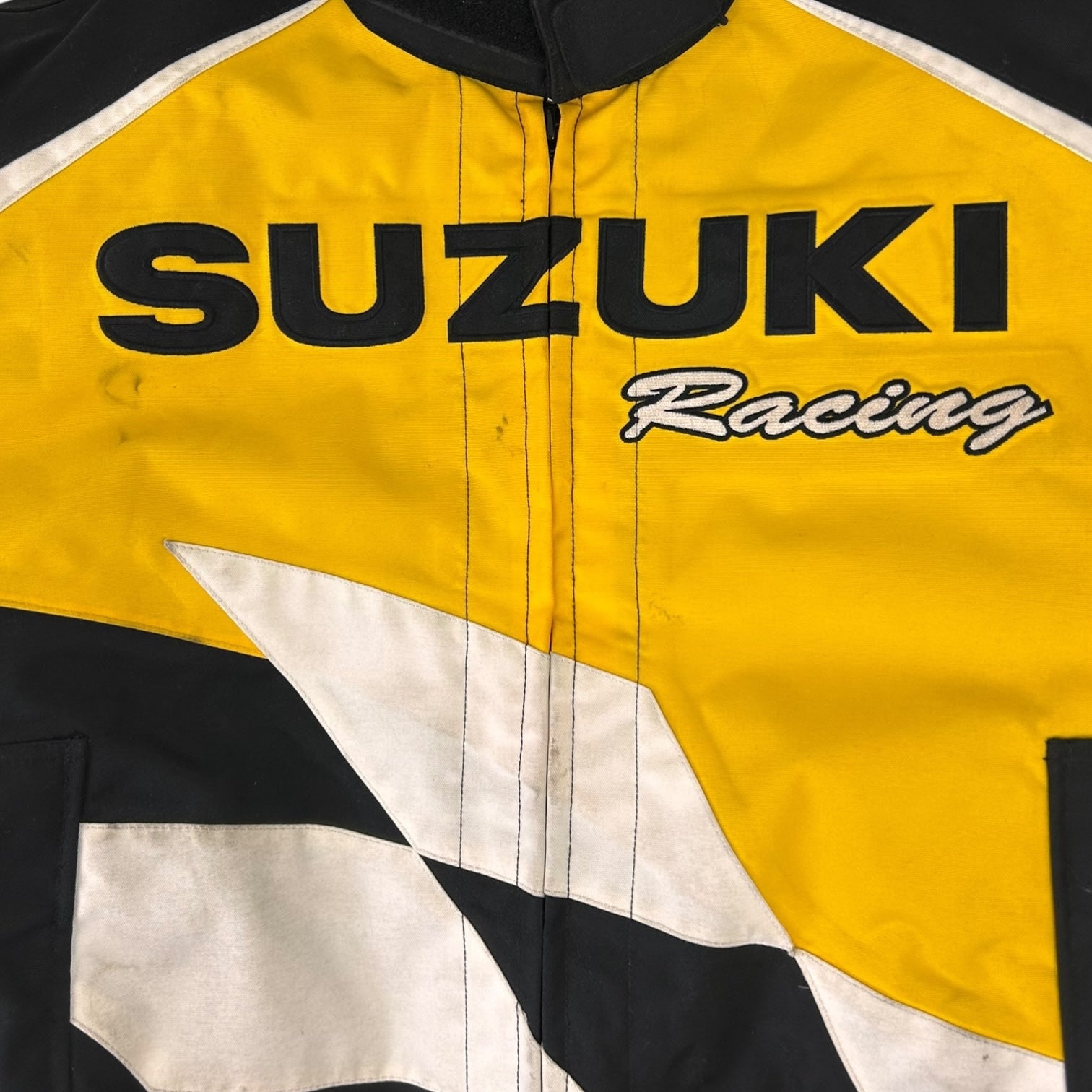 Vintage Suzuki Racing Jacket Yellow/Black