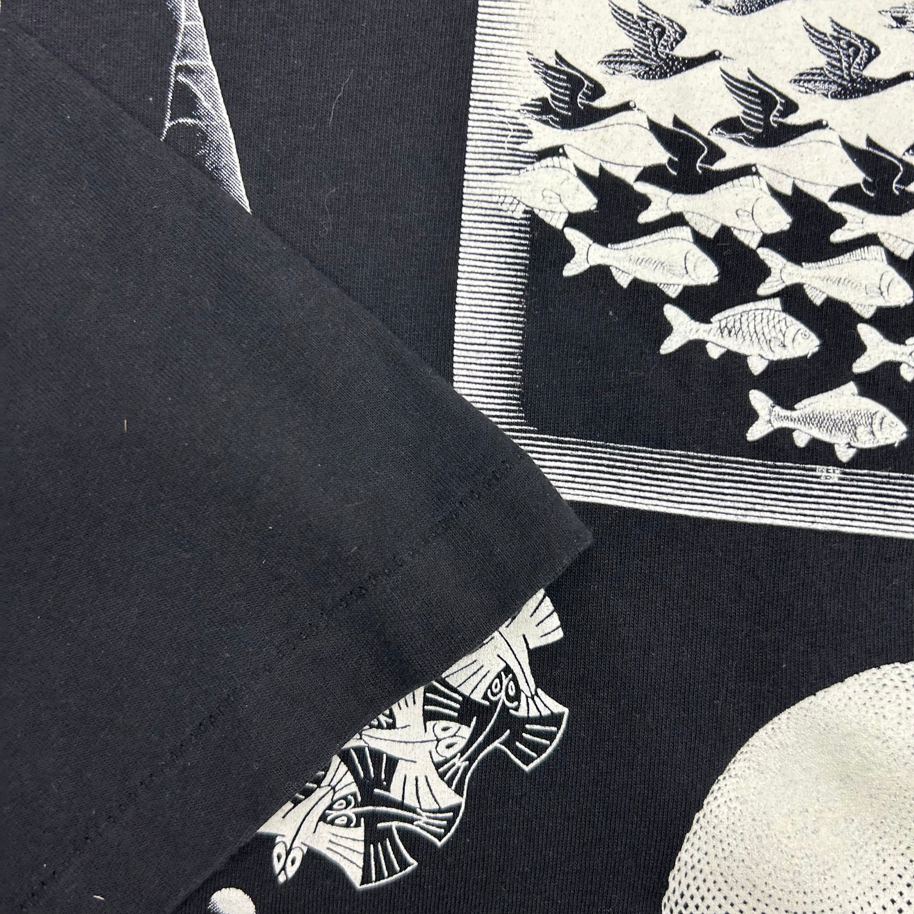 Vintage MC Escher Art Tee Black