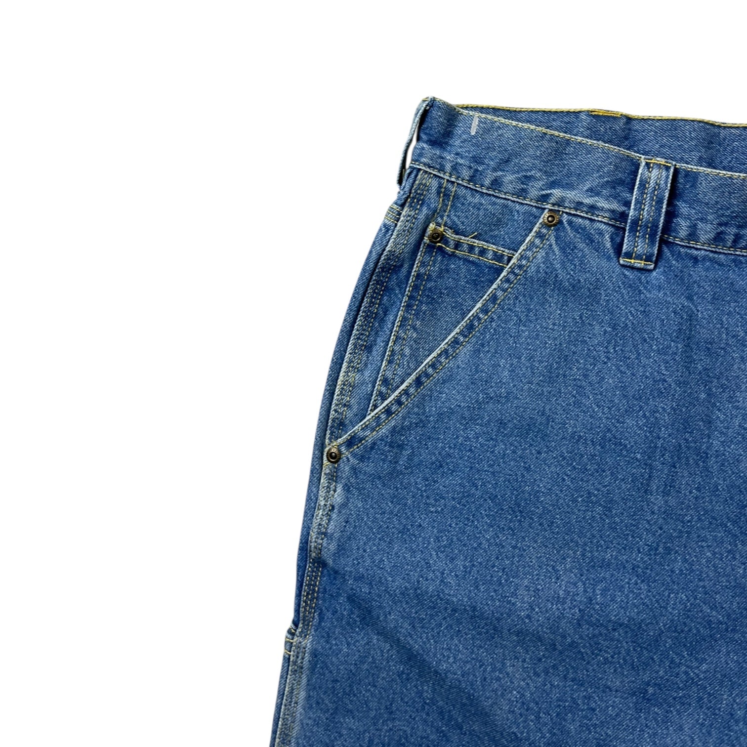 Vintage Red Head Denim Shorts Medium Wash