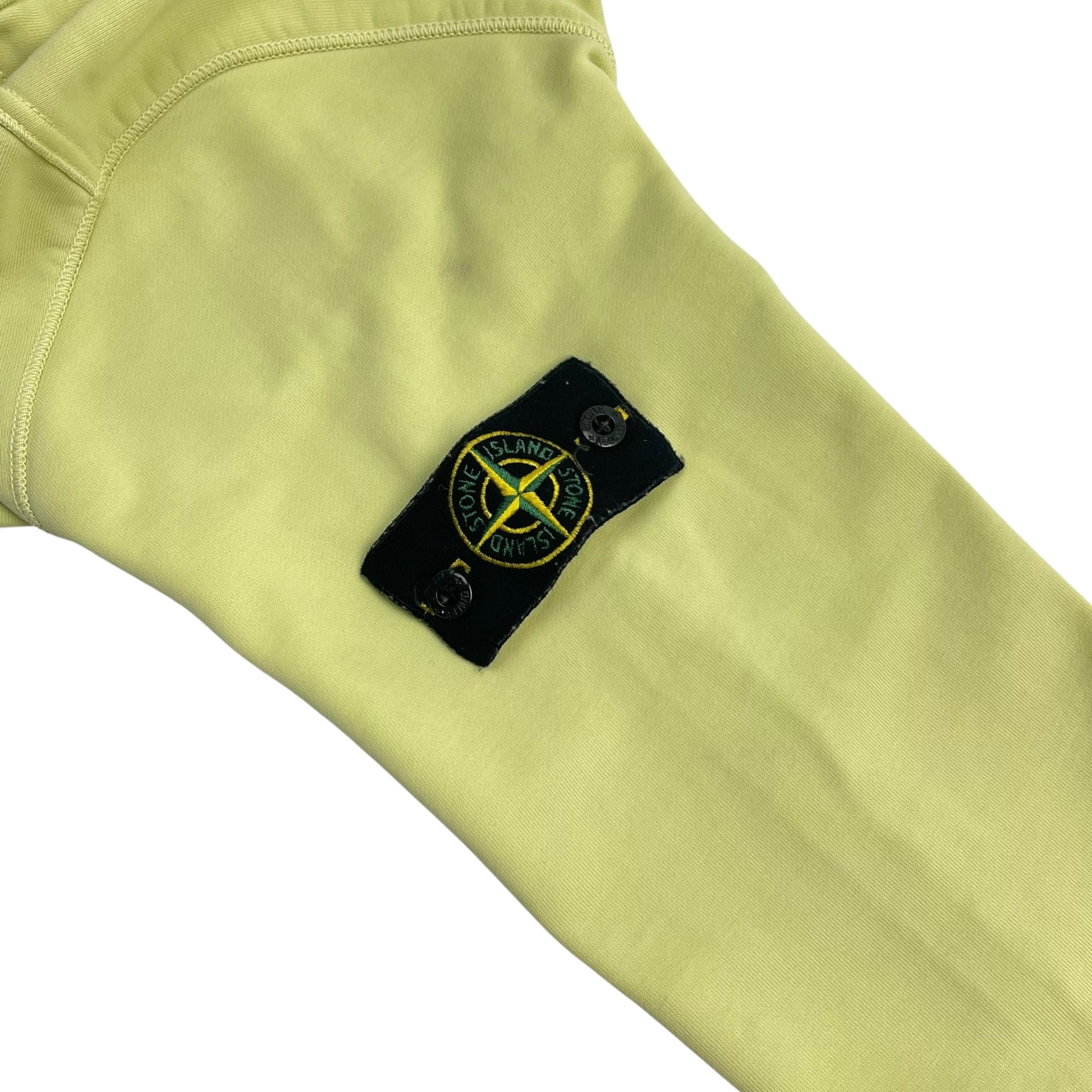 Stone Island Garment Dyed Crew Sweat Pistacio