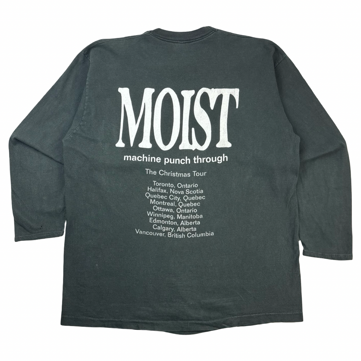 1994 Moist Machine Punch Through Longsleeve Band T-Shirt