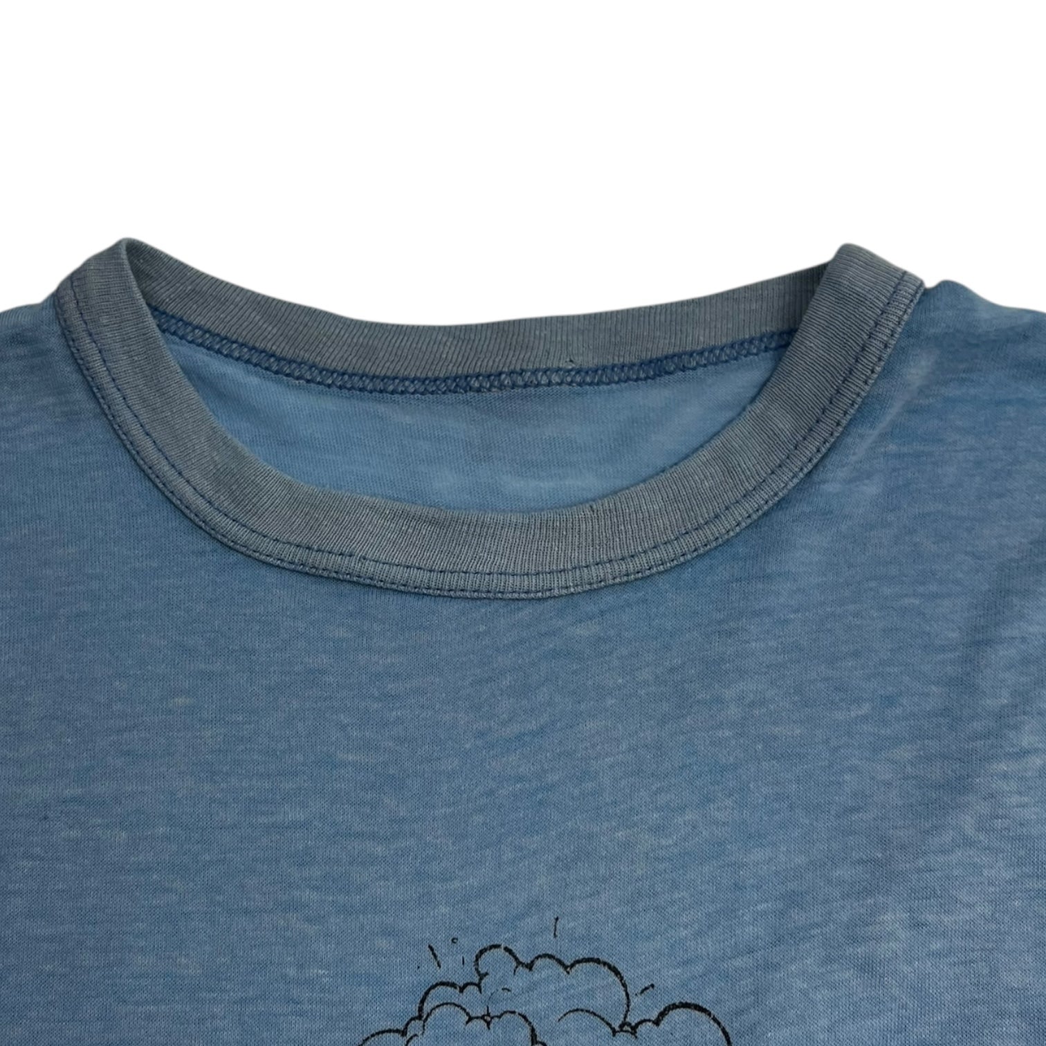 1981 “The Advocate Road Race” T-Shirt Faded Baby Blue