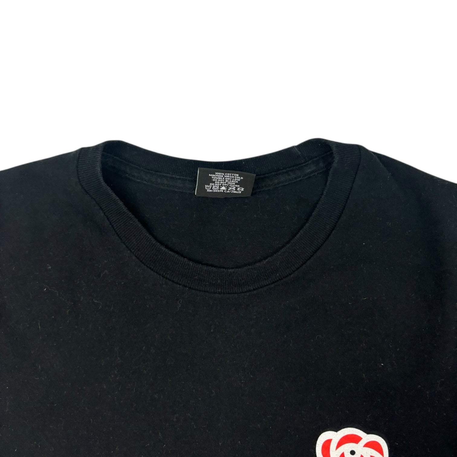 Stussy Fist & Rose T-Shirt Black