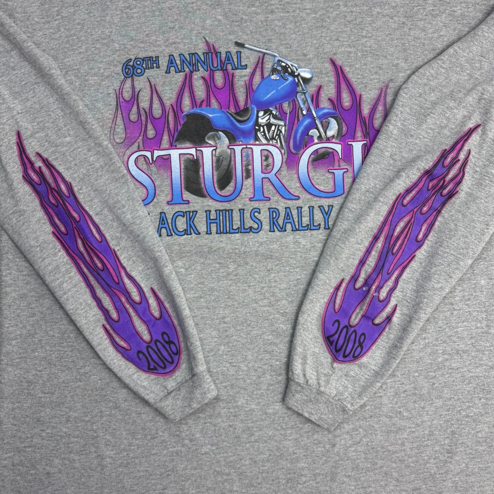 2008 Sturgis Flamesleeve Shirt