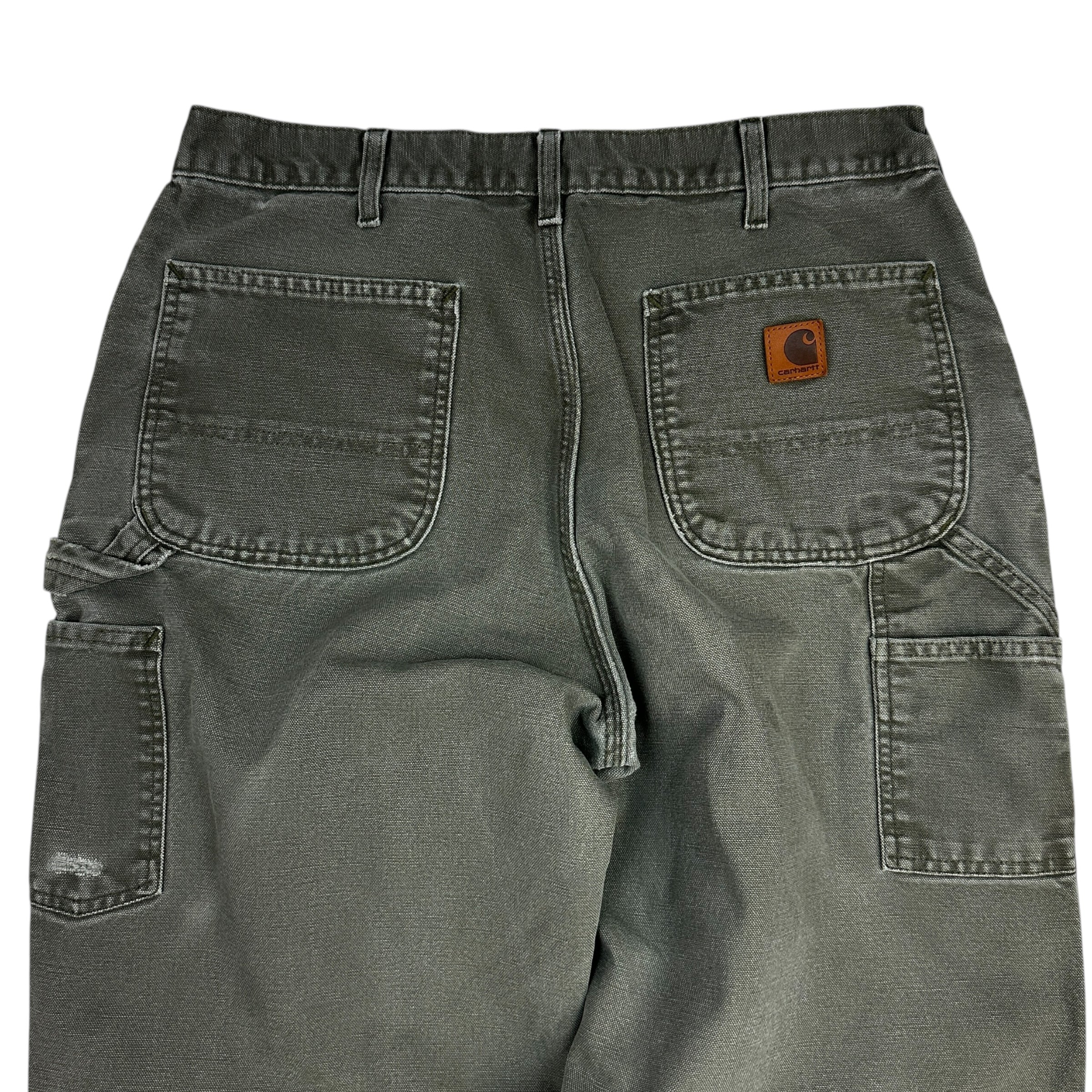 Vintage Carhartt Cargo Pants Moss Green