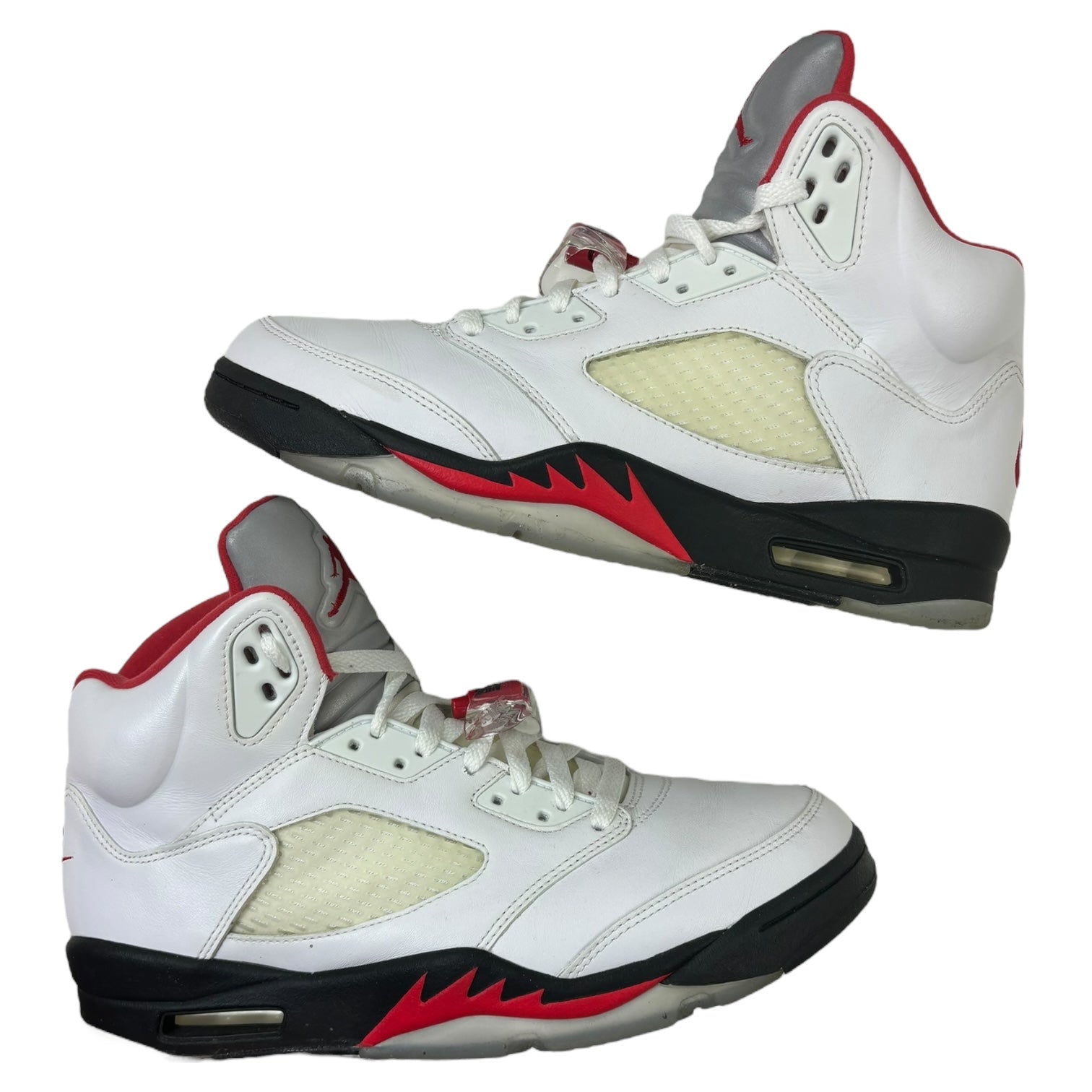 Jordan 5 Retro Fire Red Silver Tongue (2020) (Used)