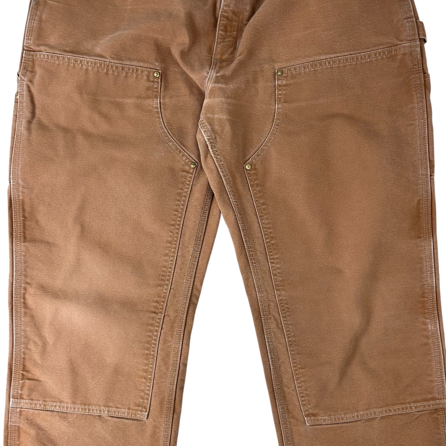 Vintage Carhartt Loose Fit Double Knee Workwear Pant Tan