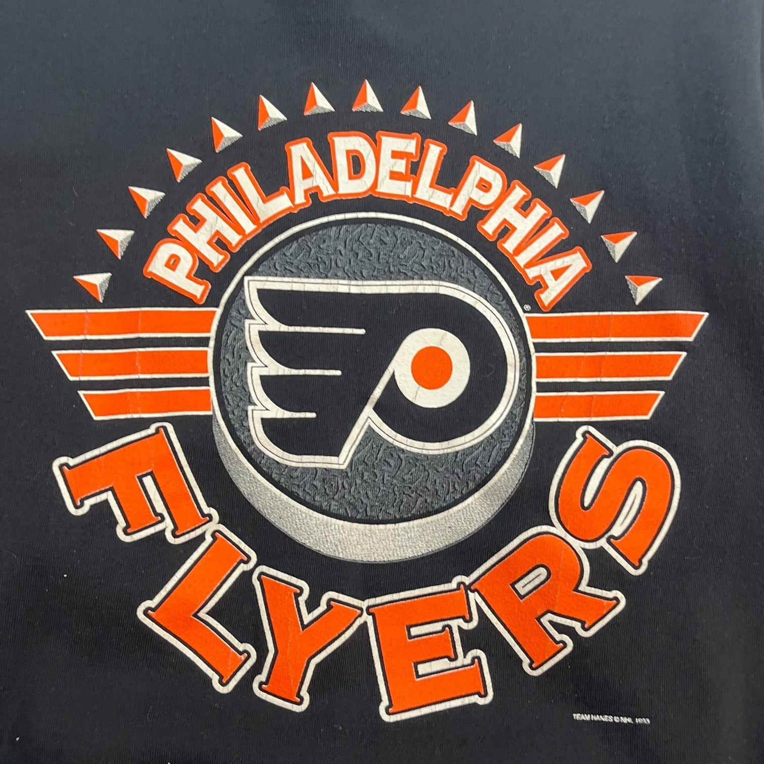 Vintage Philadelphia Flyers Crewneck Black