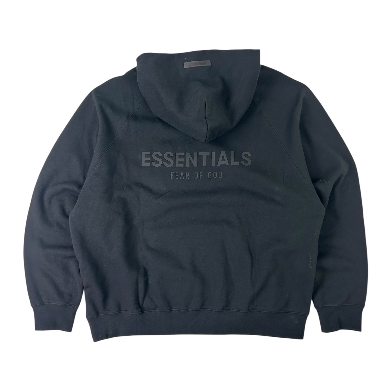 Fear Of God Essentials Hoodie Black