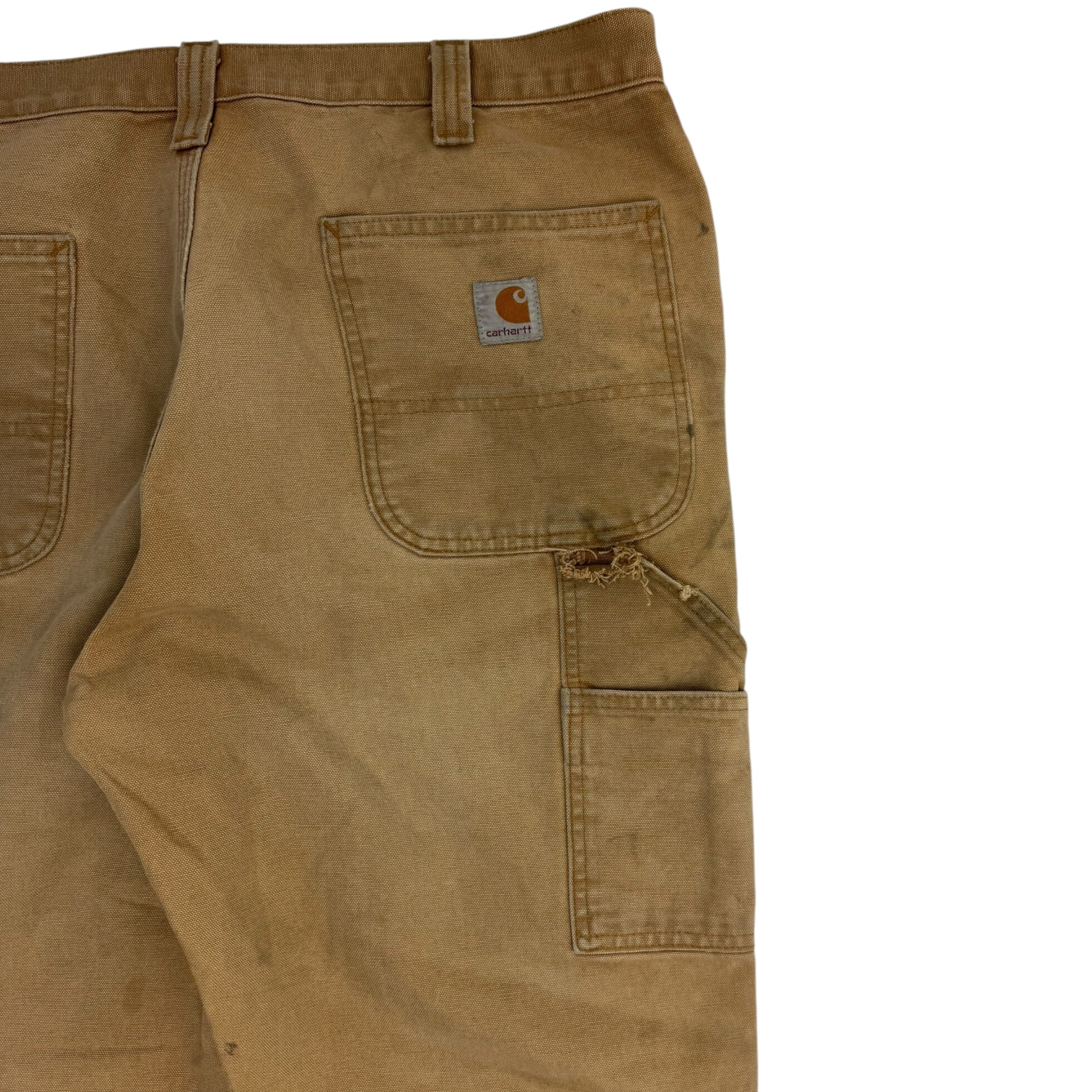 Vintage Carhartt Double Knee Bottoms Light Tan