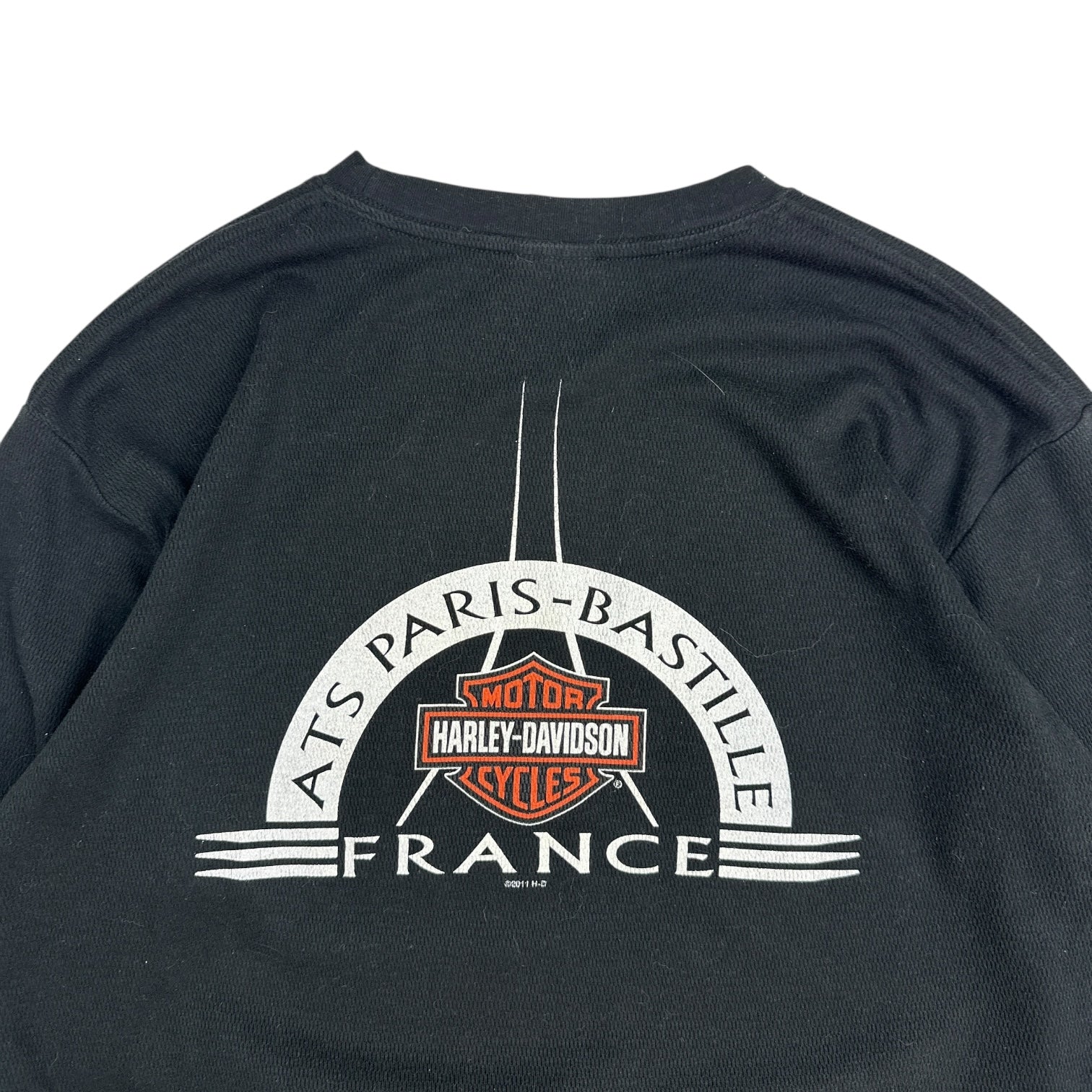 Vintage Harley Davidson France Thermal Long Sleeve