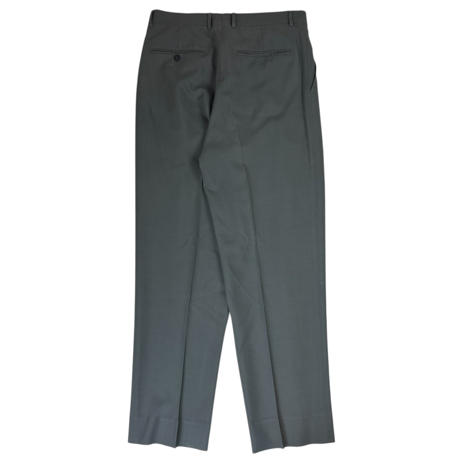 Vintage Balenciaga Pleated Pant Light Grey