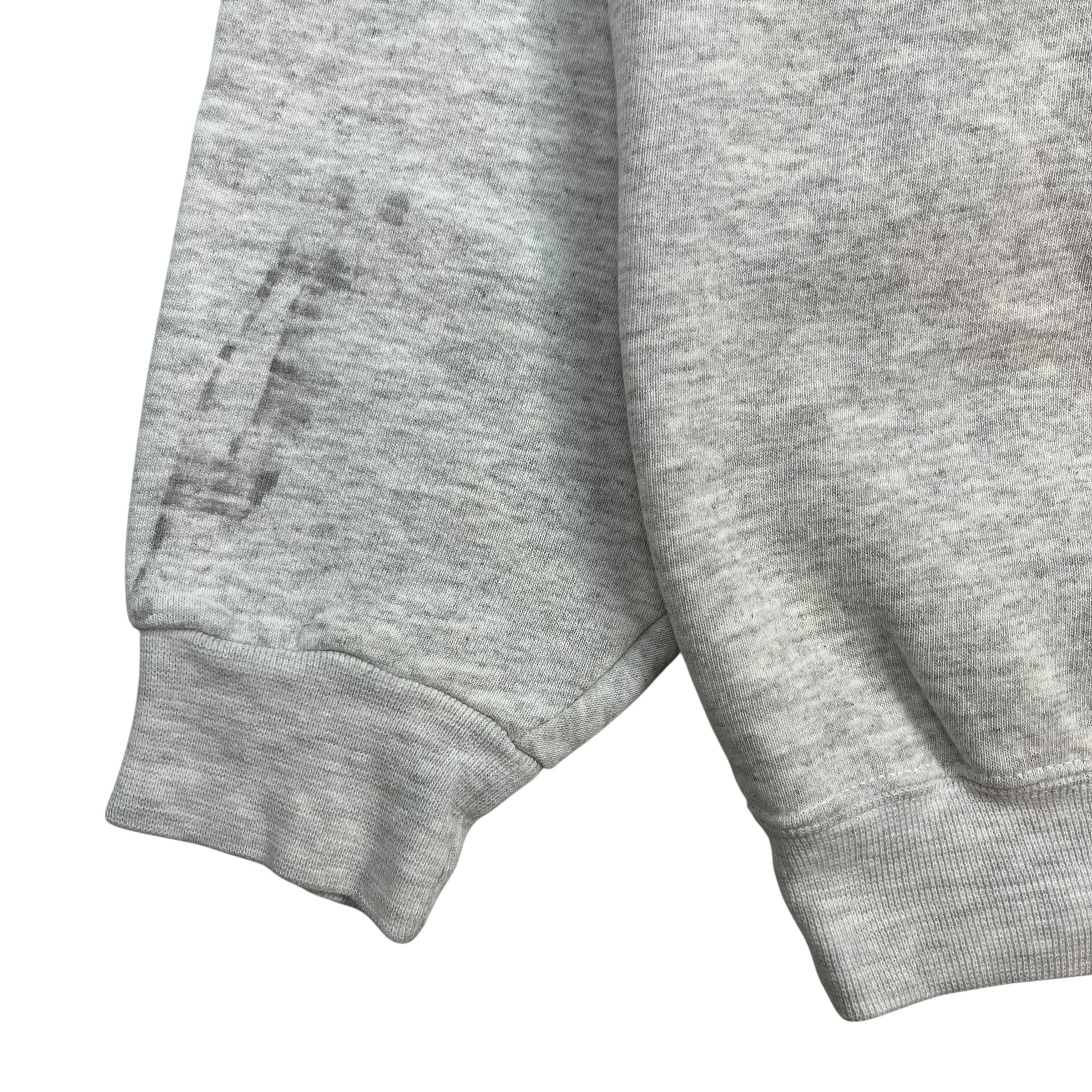 Vintage Hooters Of Rockford Illinois Sweater Light Grey