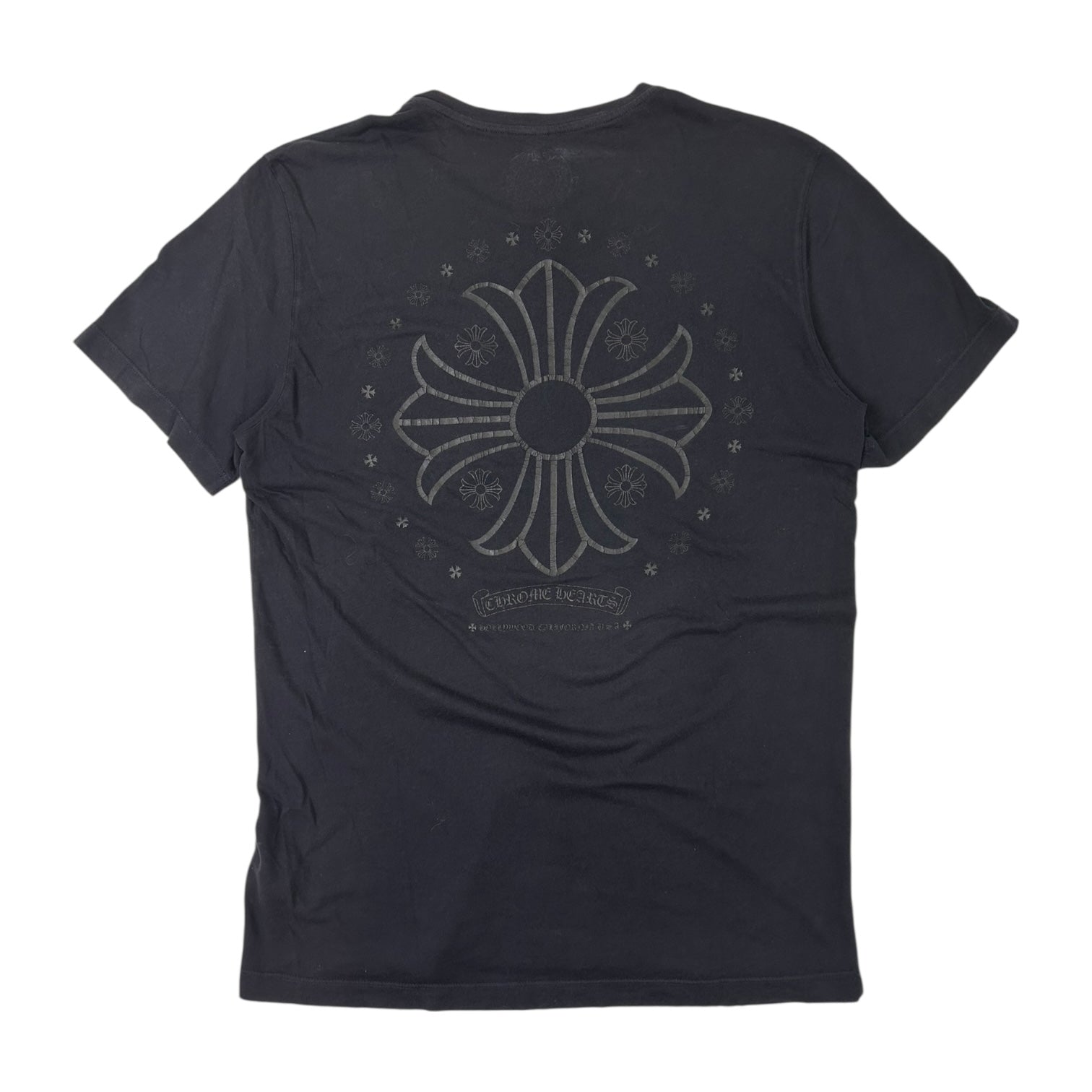 Chrome Hearts Tonal Plus Cross T-Shirt Black