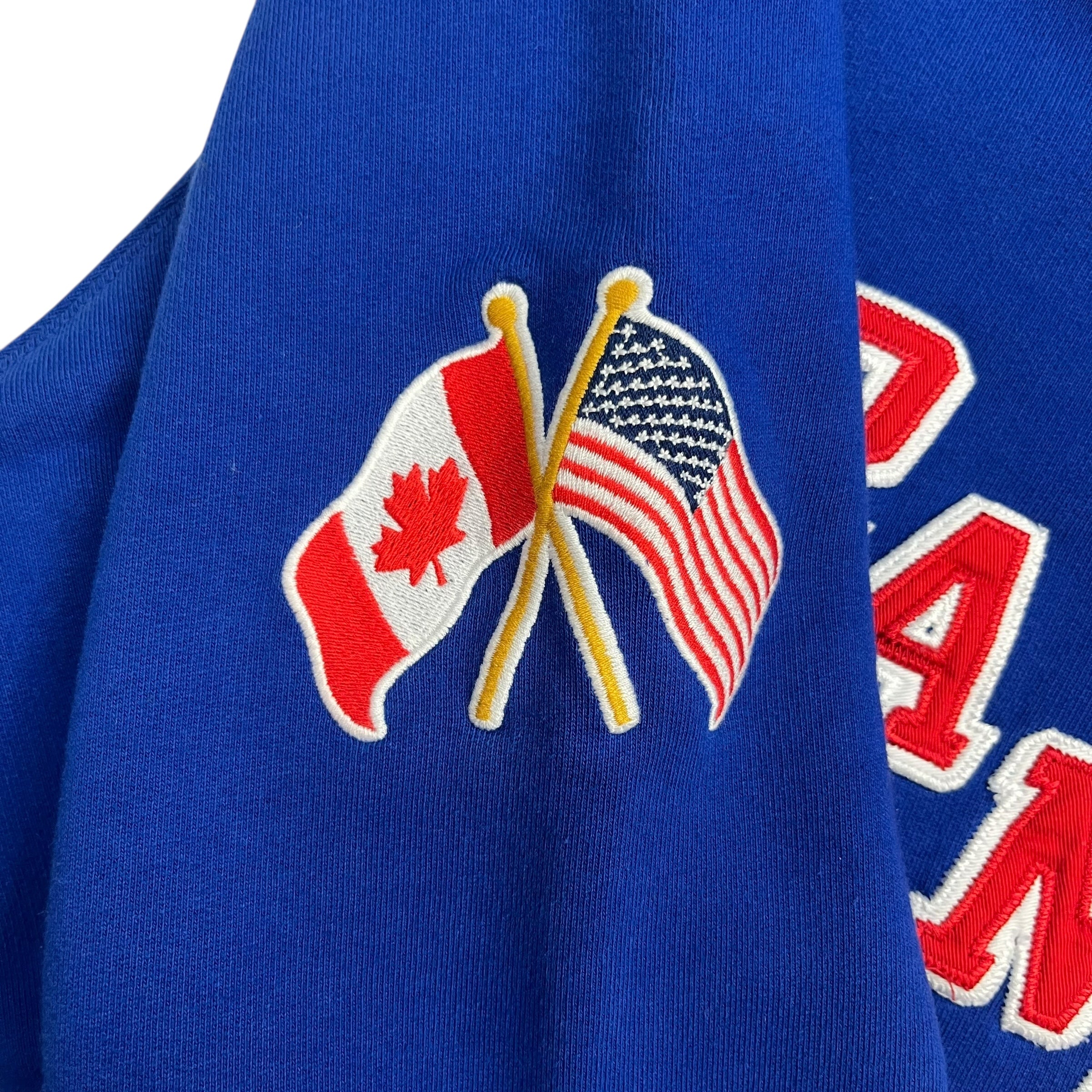 OVO New York Rangers Original Six Hoodie Blue
