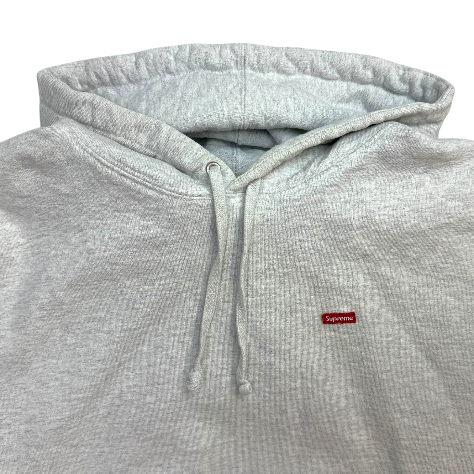 Supreme Small Box Logo Hoodie Grey