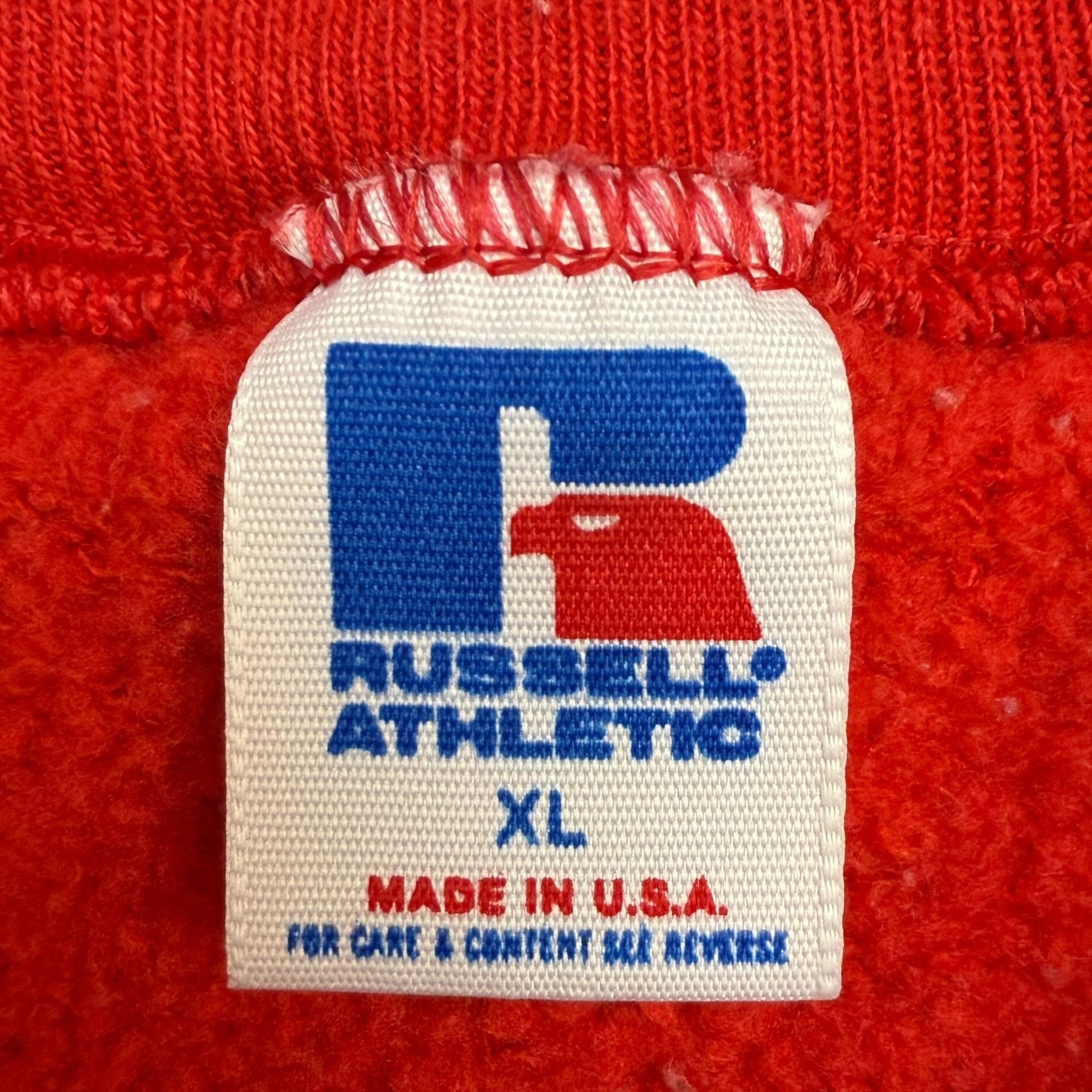 Vintage Russell Athletic University Of Indiana Crewneck Red