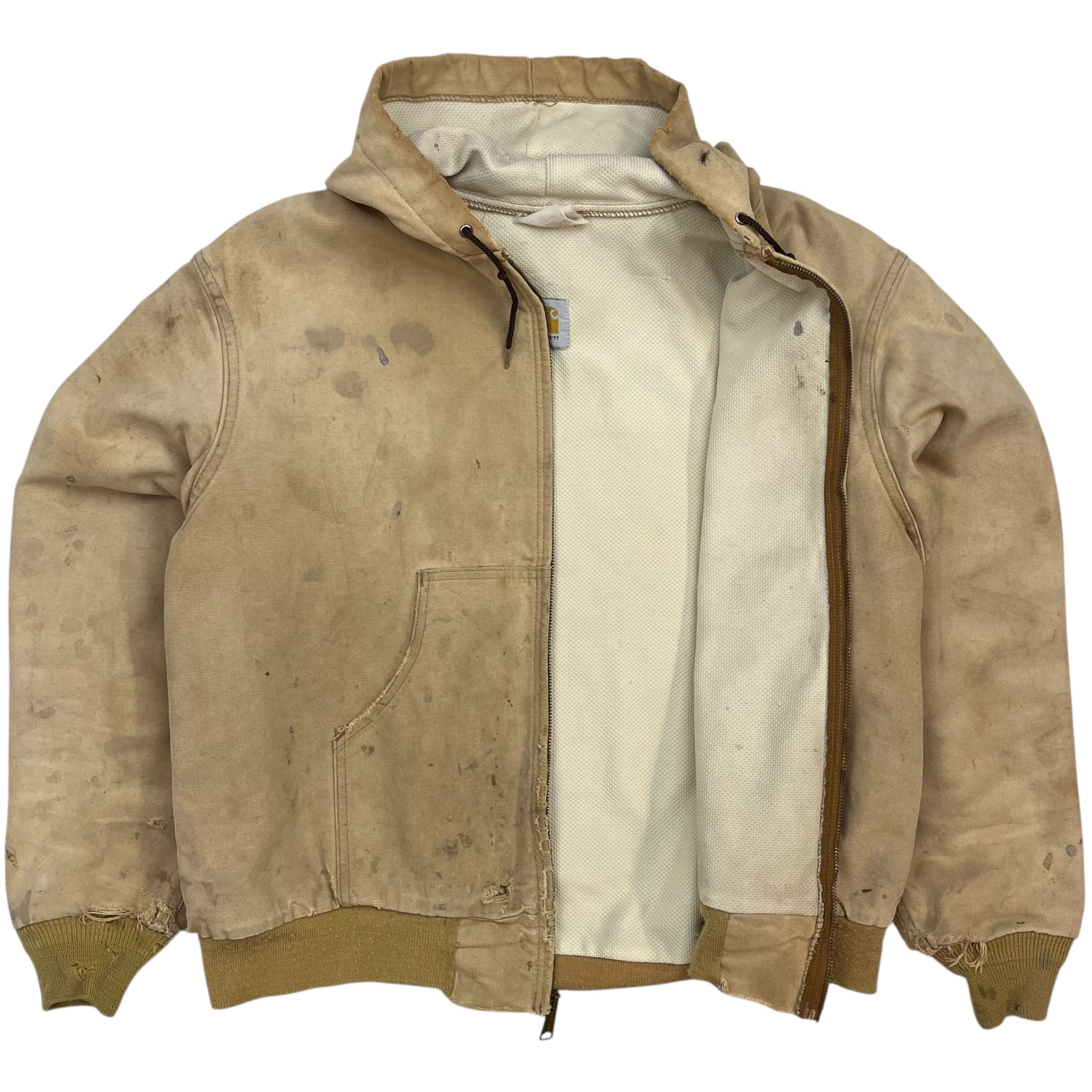 Vintage Carhartt Active Jacket Sun Faded Tan