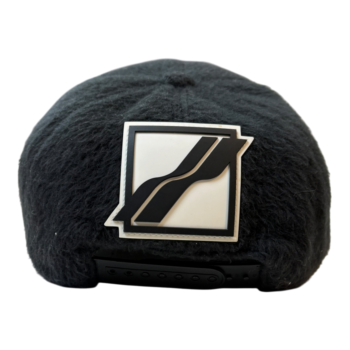 We11done Mohair Zurry Cap Snapback Black