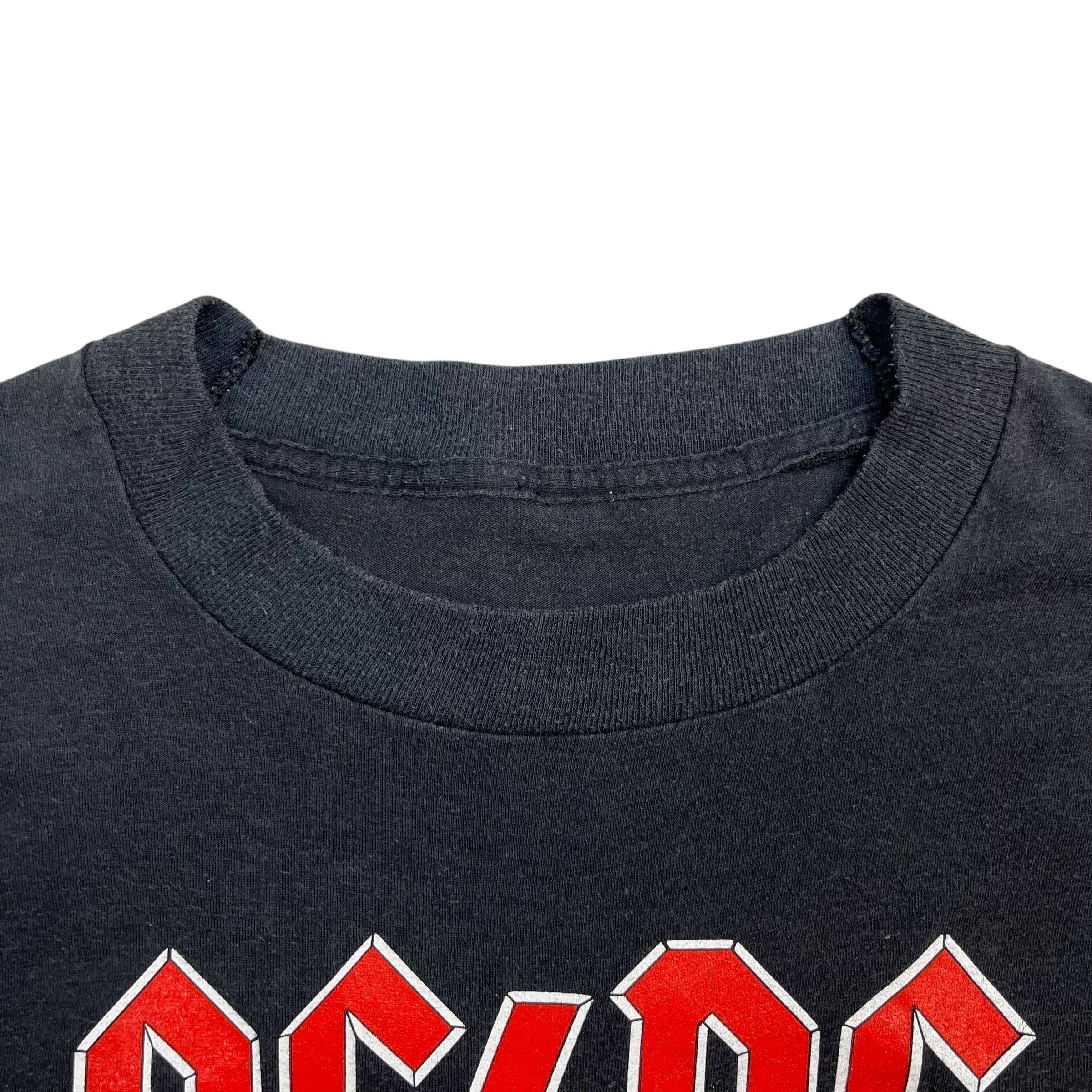 1988 AC/DC World Tour Tee Black