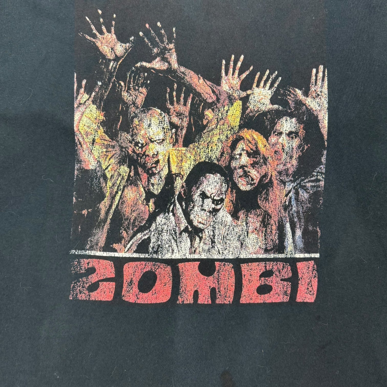Vintage Zombi Dawn Of The Dead L/S Tee Black