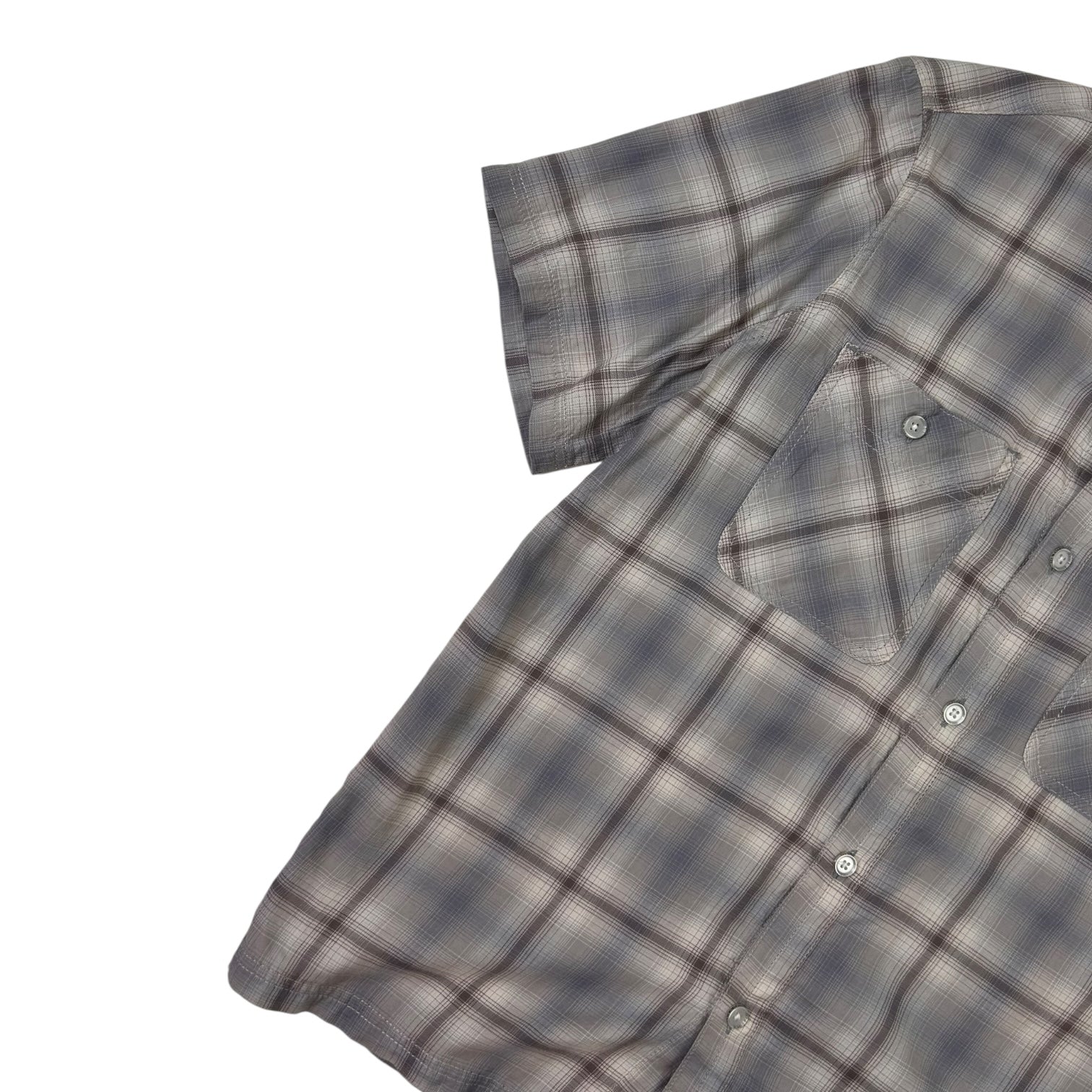 Neighborhood Onbre Check Button Up Shirt