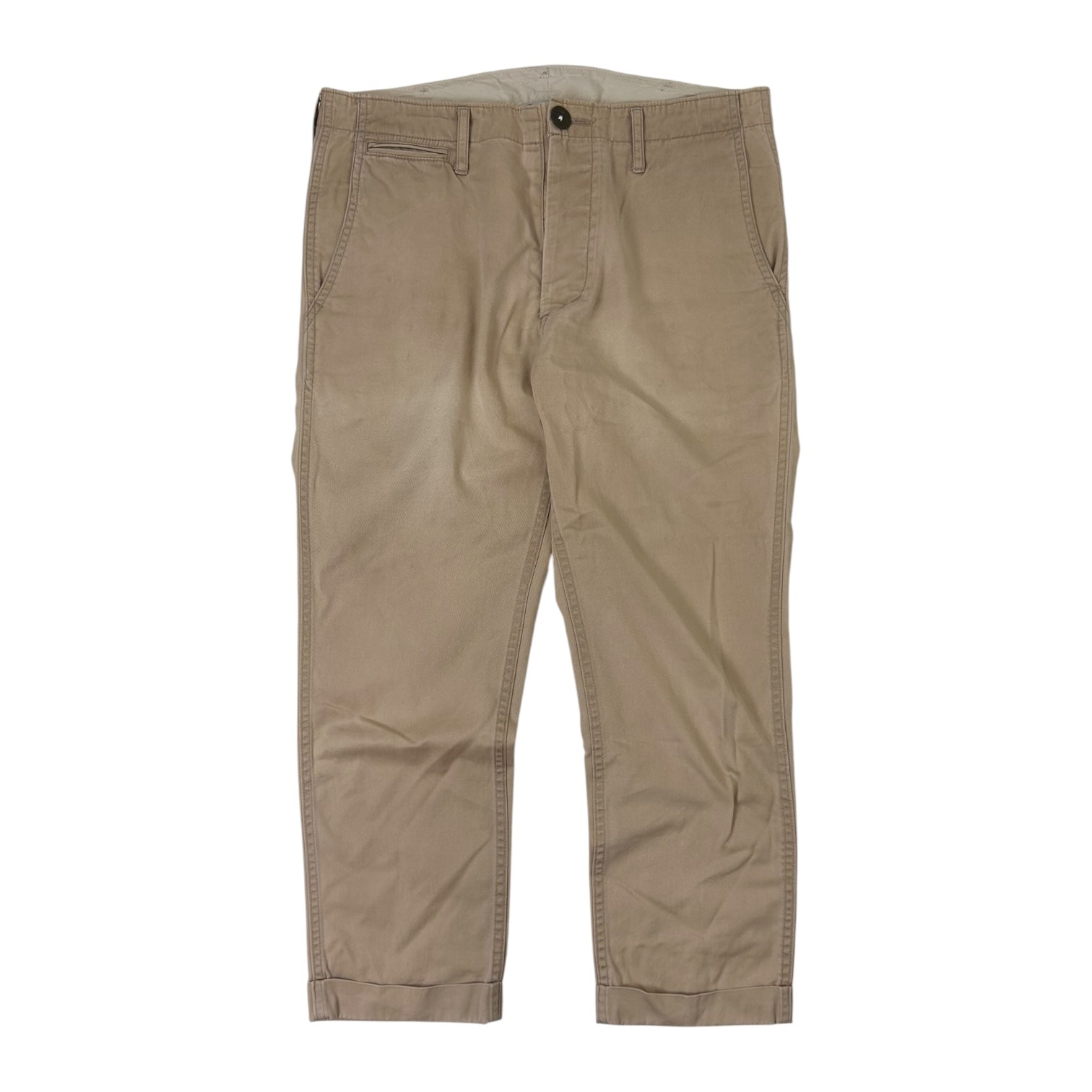 Visvim Cropped Chino Pants Khaki