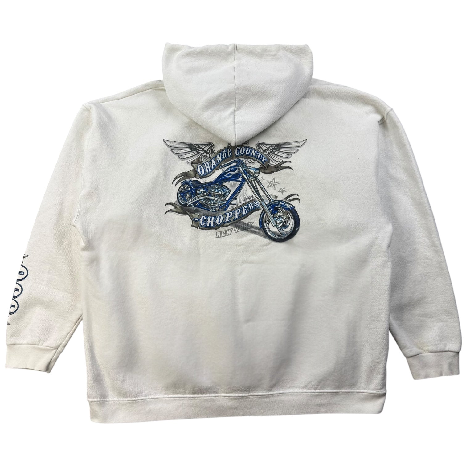 Vintage Orange County Choppers Hoodie White
