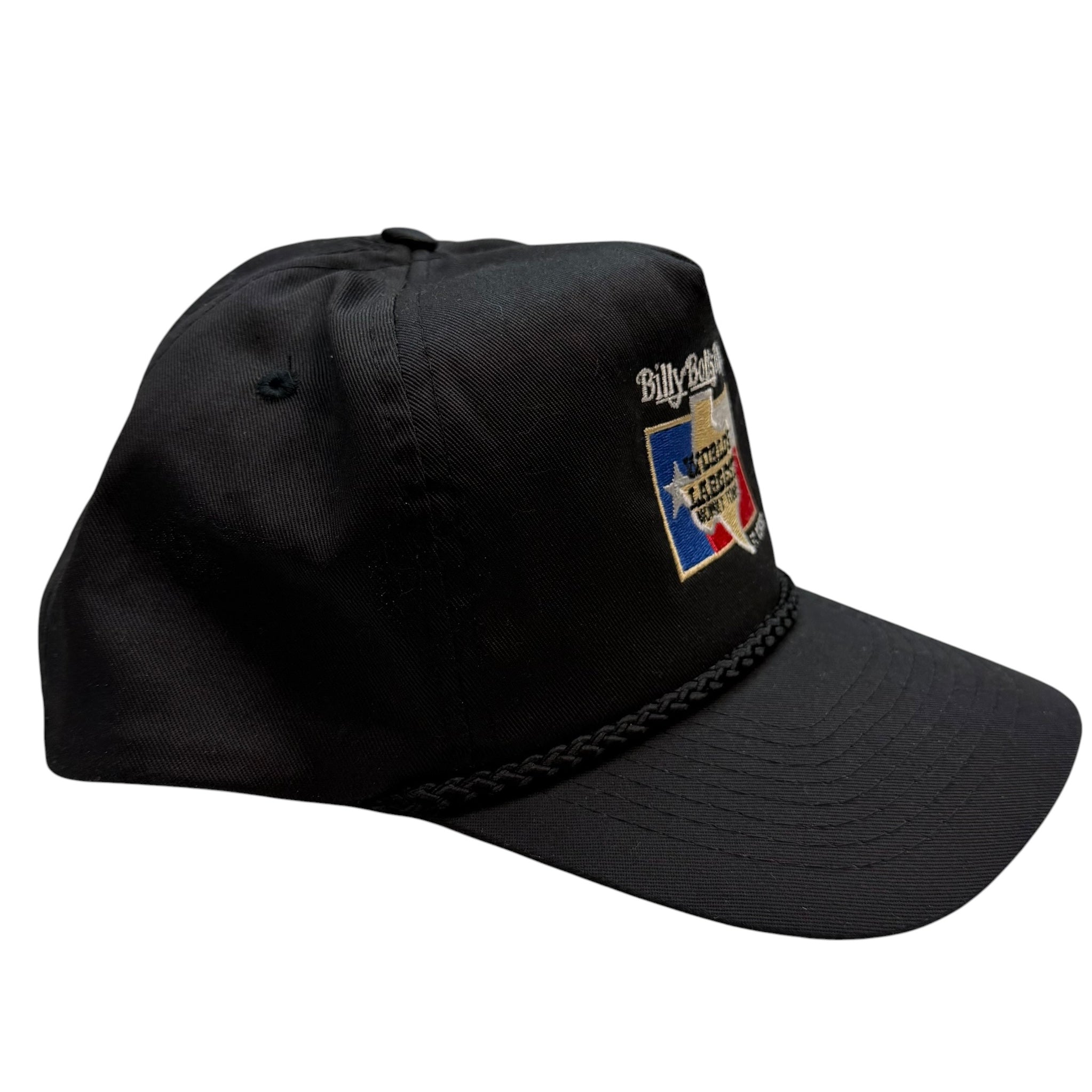 Vintage Billy Bobs Texas Worlds Largest Honky Tonk Hat Black