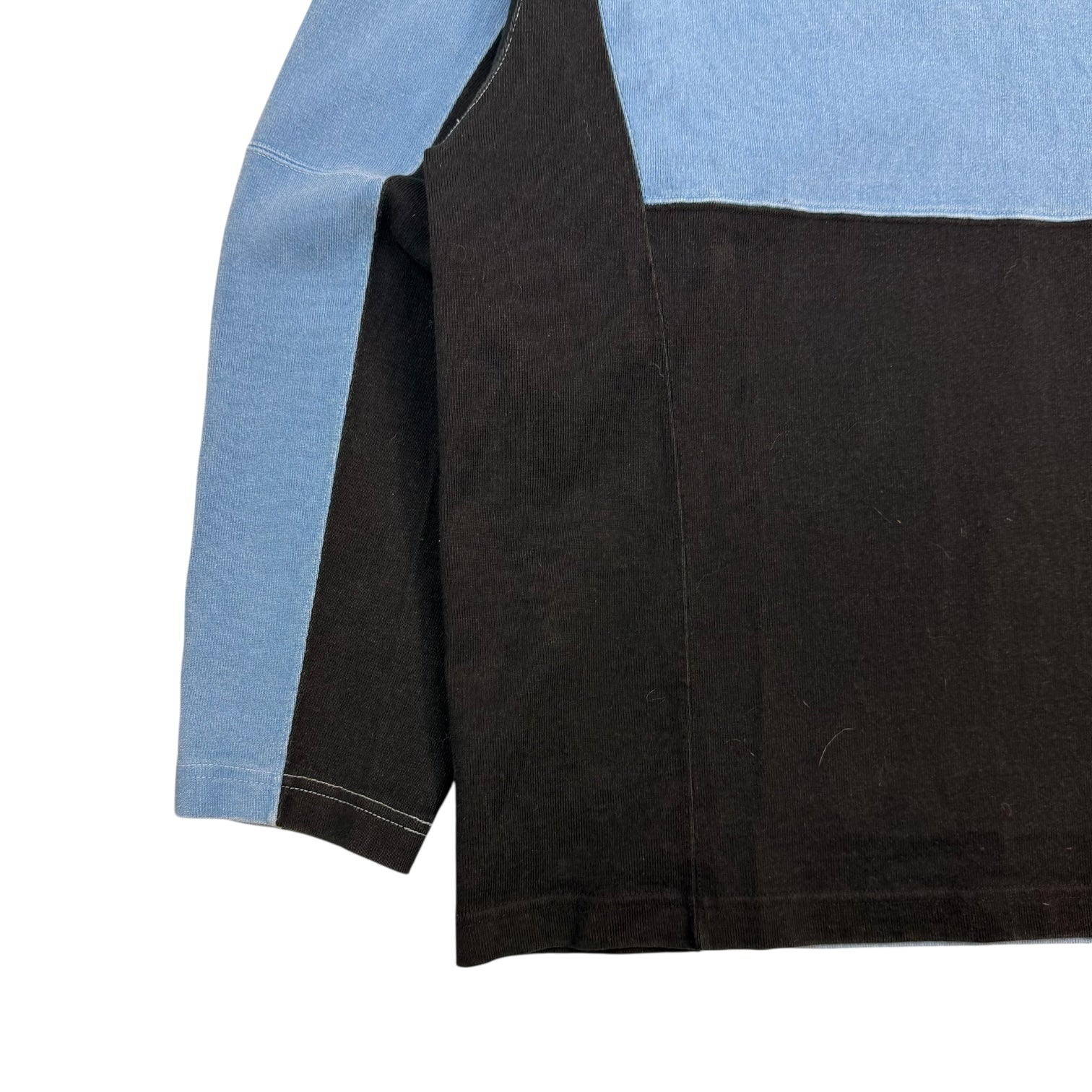 CAV EMPT Overdye Turtle Kneck L/S Tee Blue/Black
