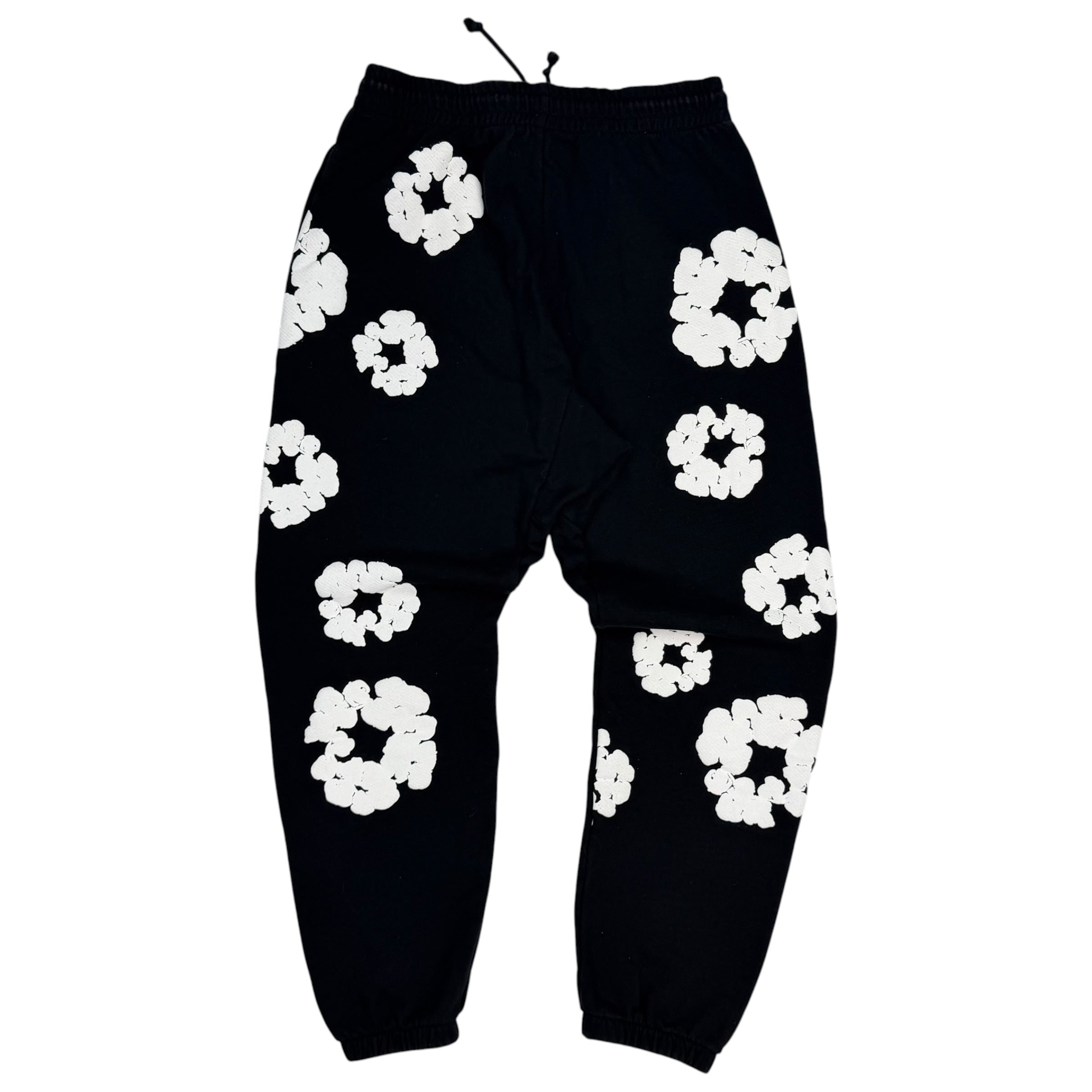 Denim Tears Cotton Wreath Sweatpants Black