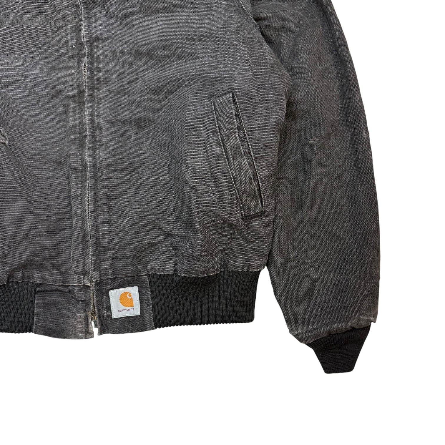 Vintage Carhartt Santa Fe Jacket Faded Black