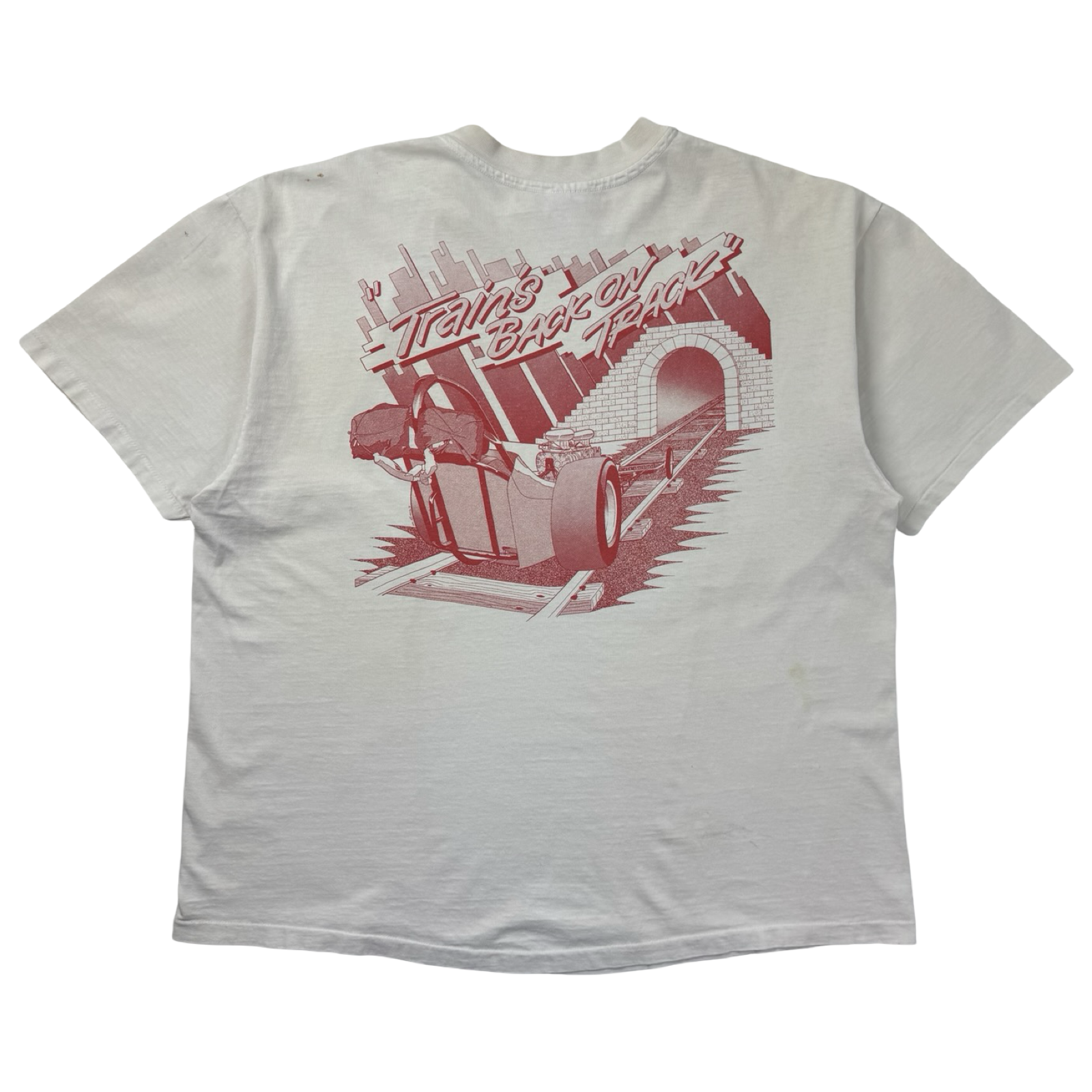 Vintage Dragster Freight Train Racing T-Shirt