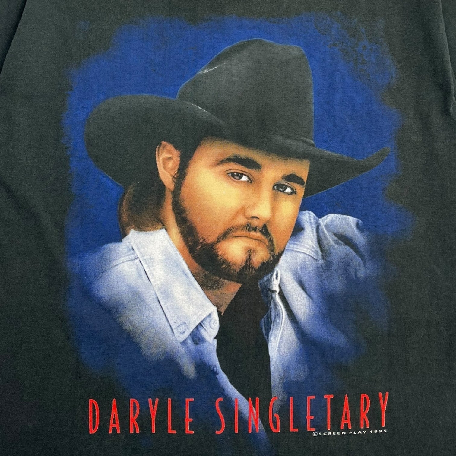 1995 Daryle Singletary “Countey As Dirt” T-Shirt