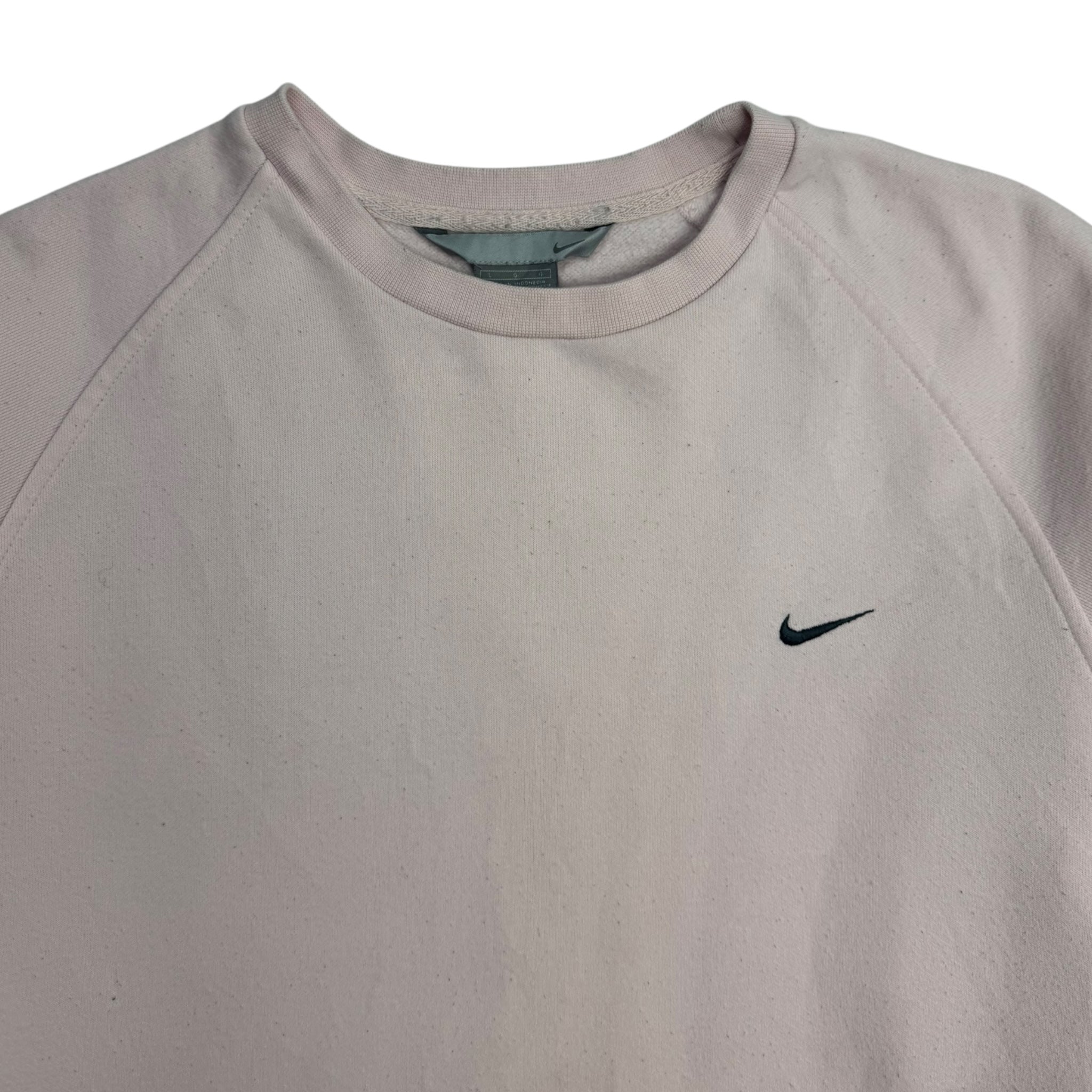 Vintage Y2K Nike Pocket Swoosh Crewneck Pink