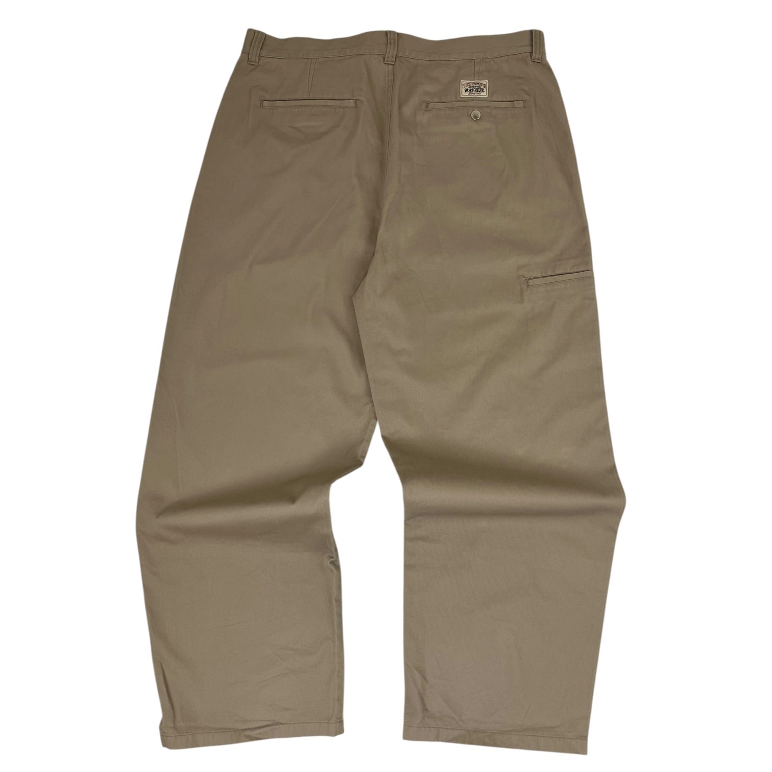 Stussy Workgear Cotton Twill Pants Beige