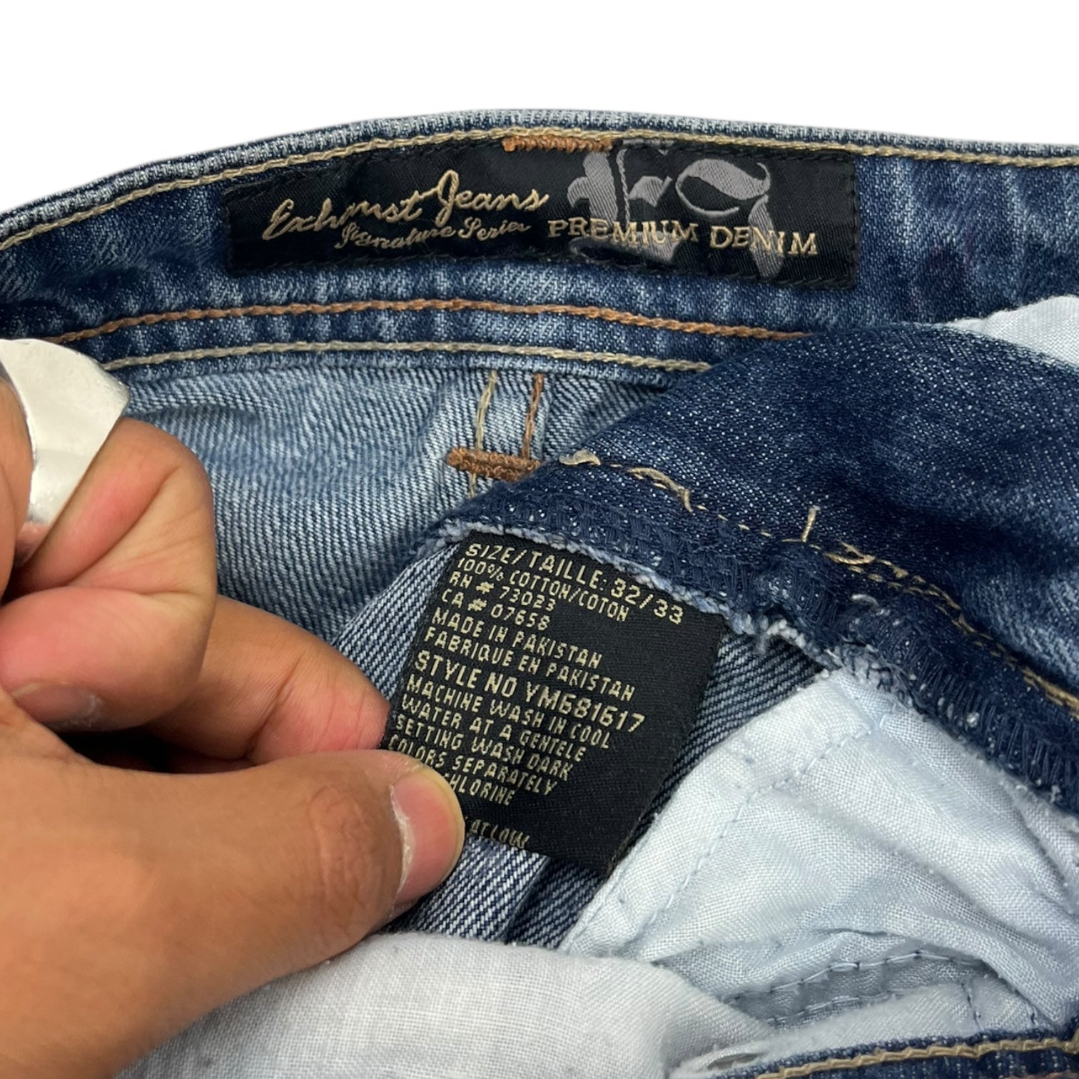 Vintage Y2K Exhaust Denim Jeans