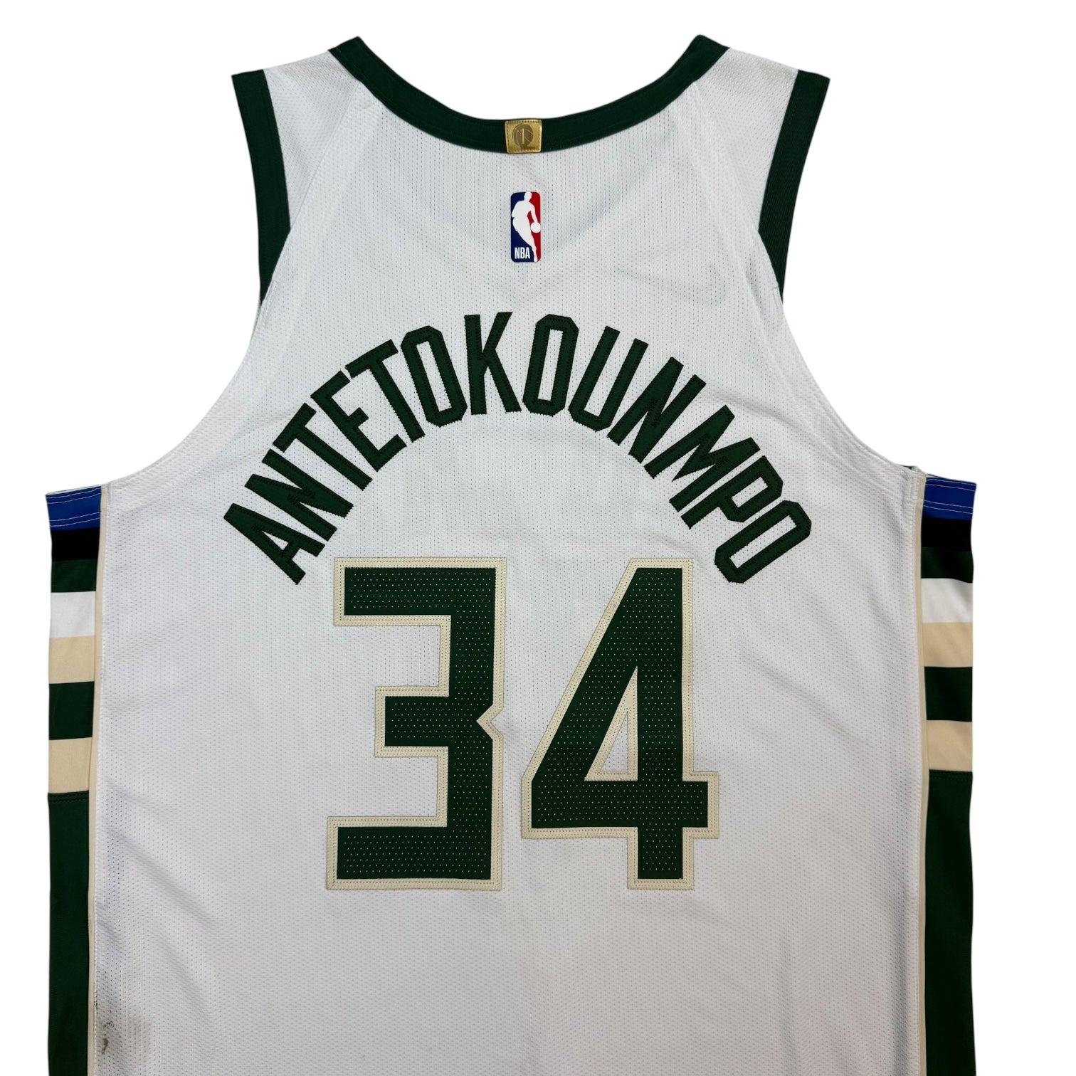 Nike Milwaukee Bucks Giannis Antetokounmpo Away Jersey White
